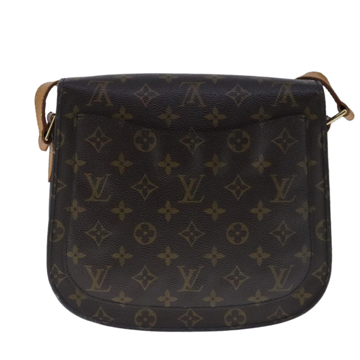 Louis Vuitton Saint Cloud Brown Canvas Shoulder Bag (Pre-Owned) Size ONE SIZE - 2 Thumbnail