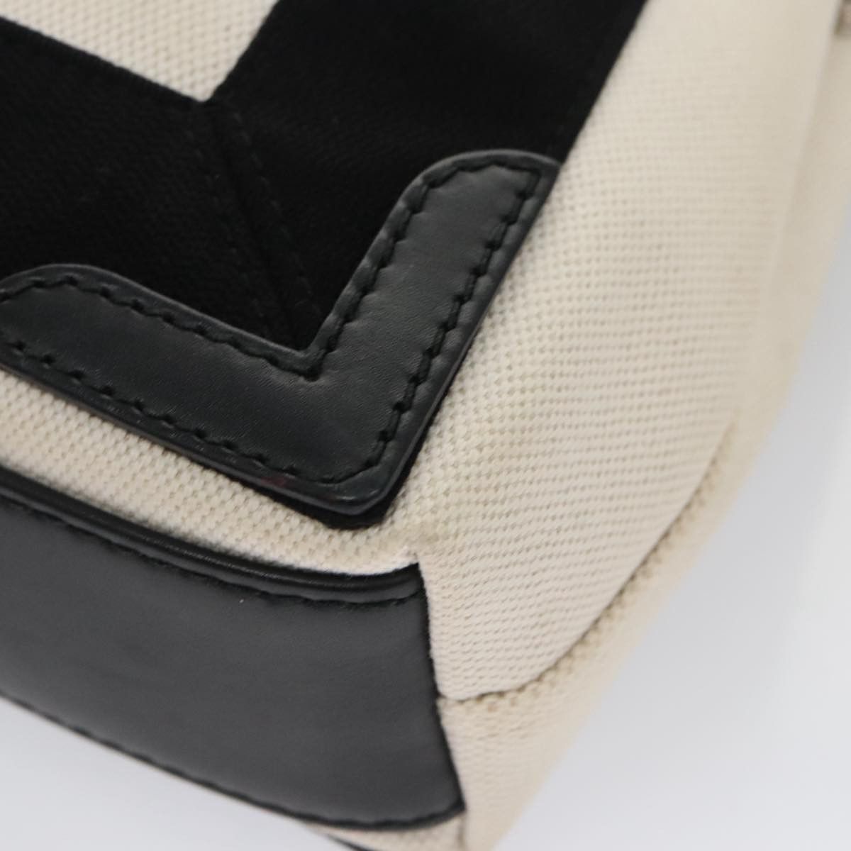 Balenciaga Navy Cabas White Canvas Tote Bag (Pre-Owned) Size ONE SIZE - 10 Thumbnail