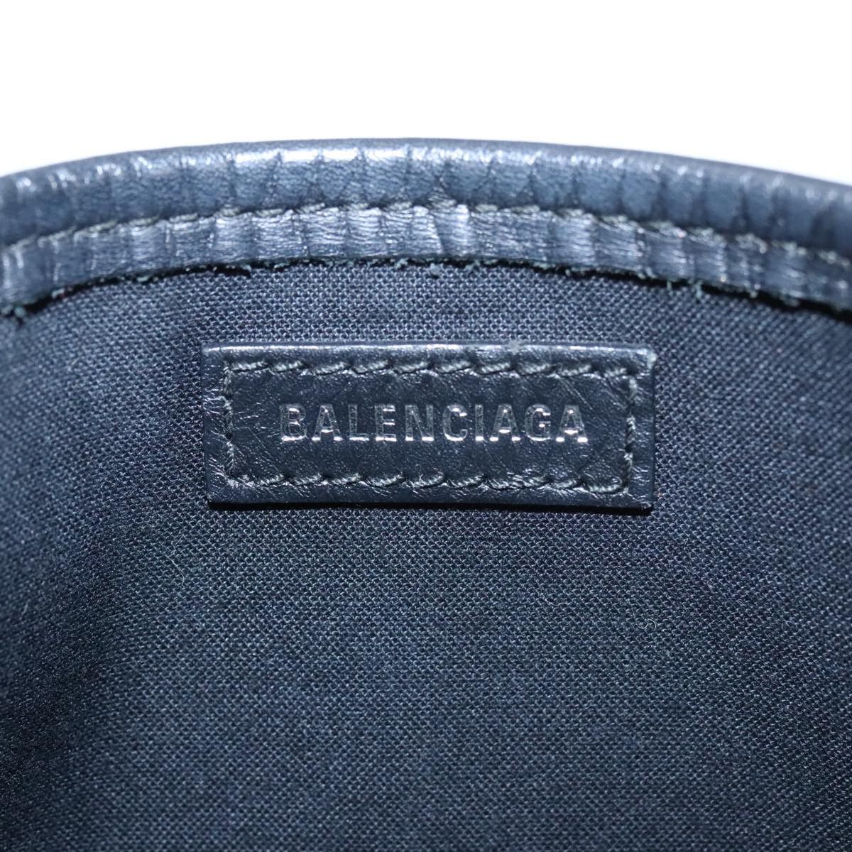 Balenciaga Navy Cabas White Canvas Tote Bag (Pre-Owned) Size ONE SIZE - 15 Thumbnail