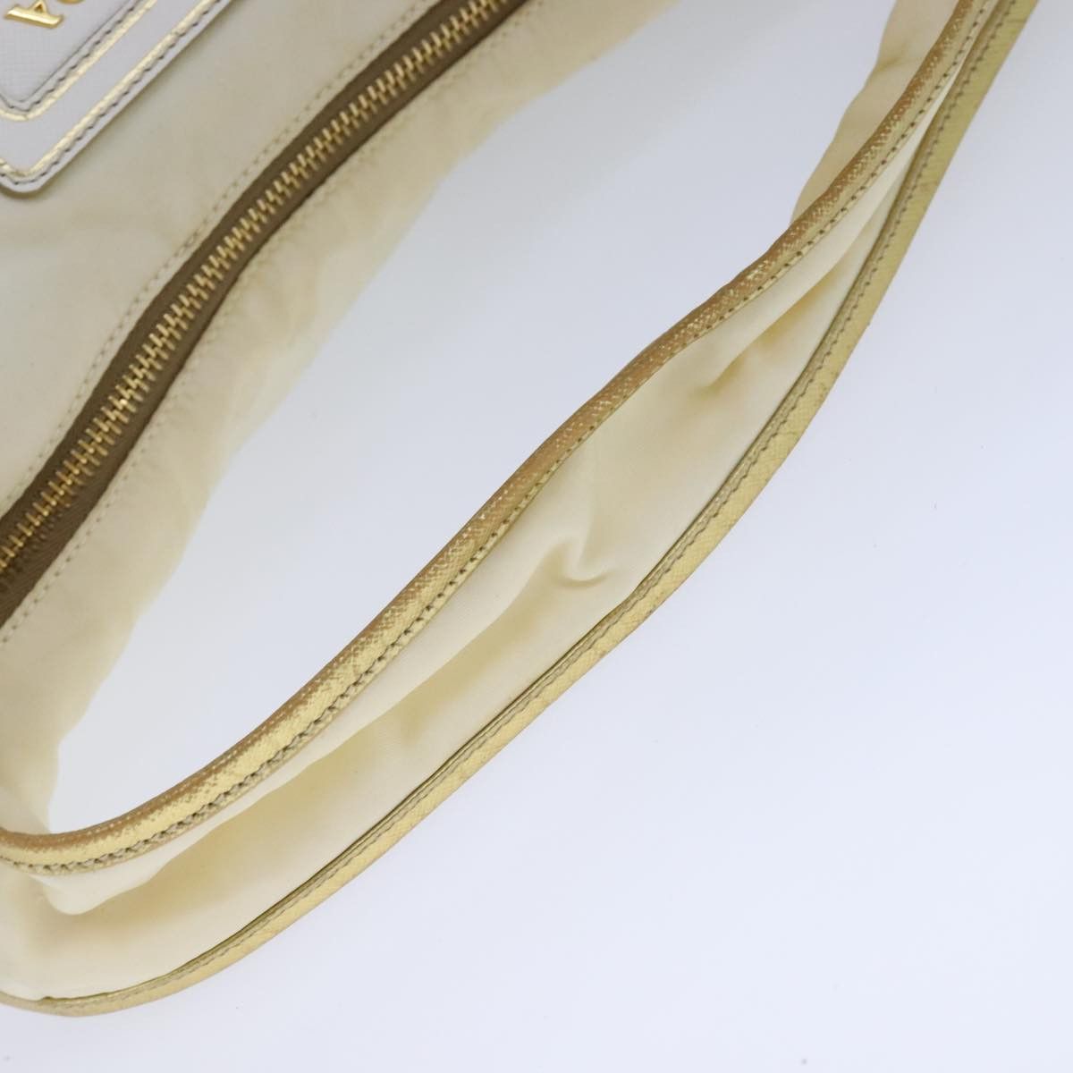 Prada Re-Nylon White Synthetic Handbag (Pre-Owned) Size ONE SIZE - 5 Thumbnail