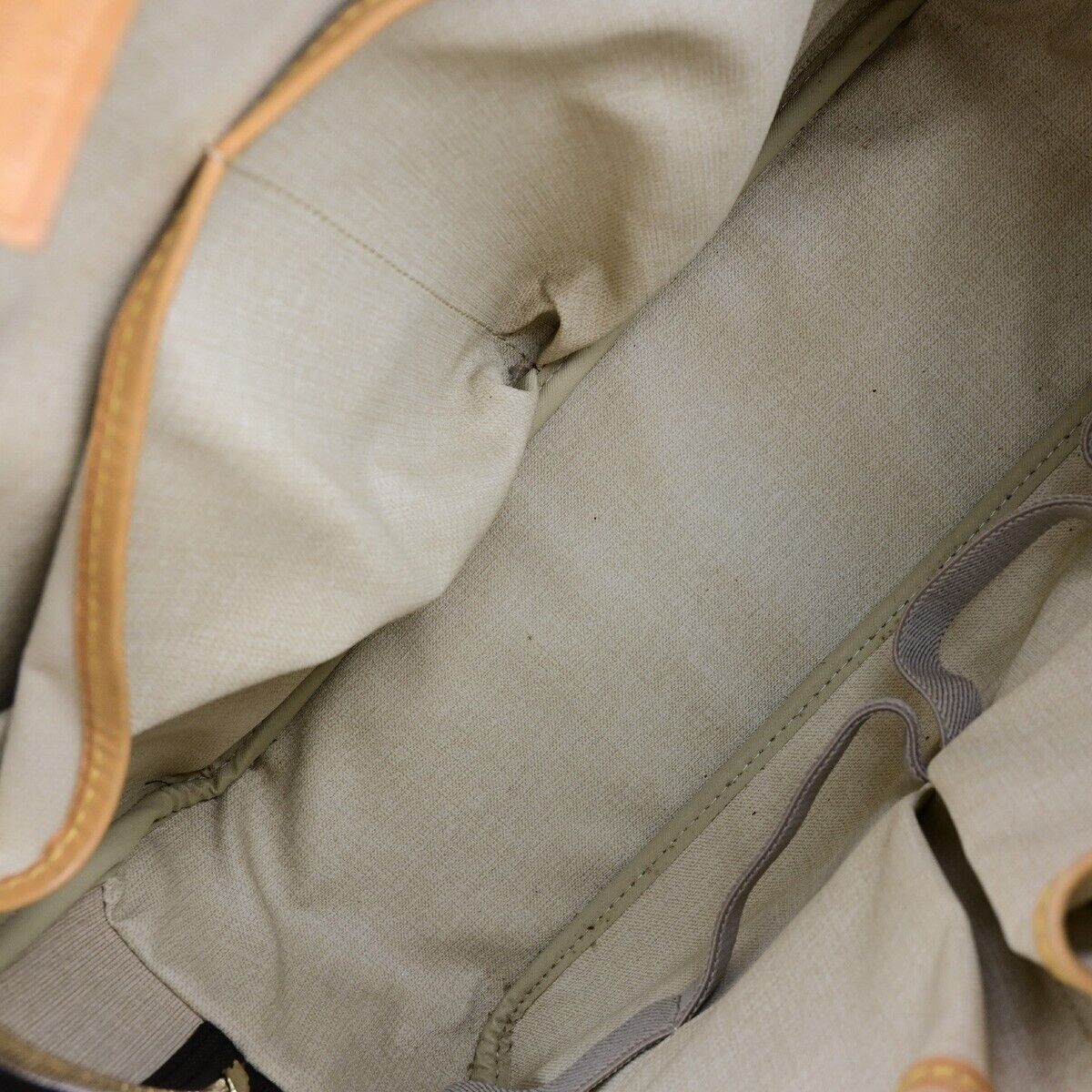 Louis Vuitton Deauville Brown Canvas Handbag (Pre-Owned) Size ONE SIZE - 14 Thumbnail