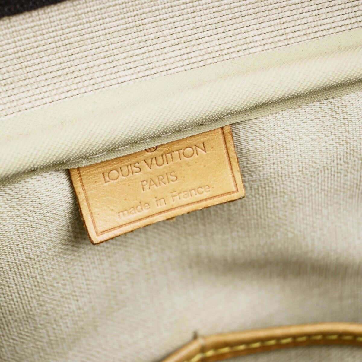 Louis Vuitton Deauville Brown Canvas Handbag (Pre-Owned) Size ONE SIZE - 15 Thumbnail