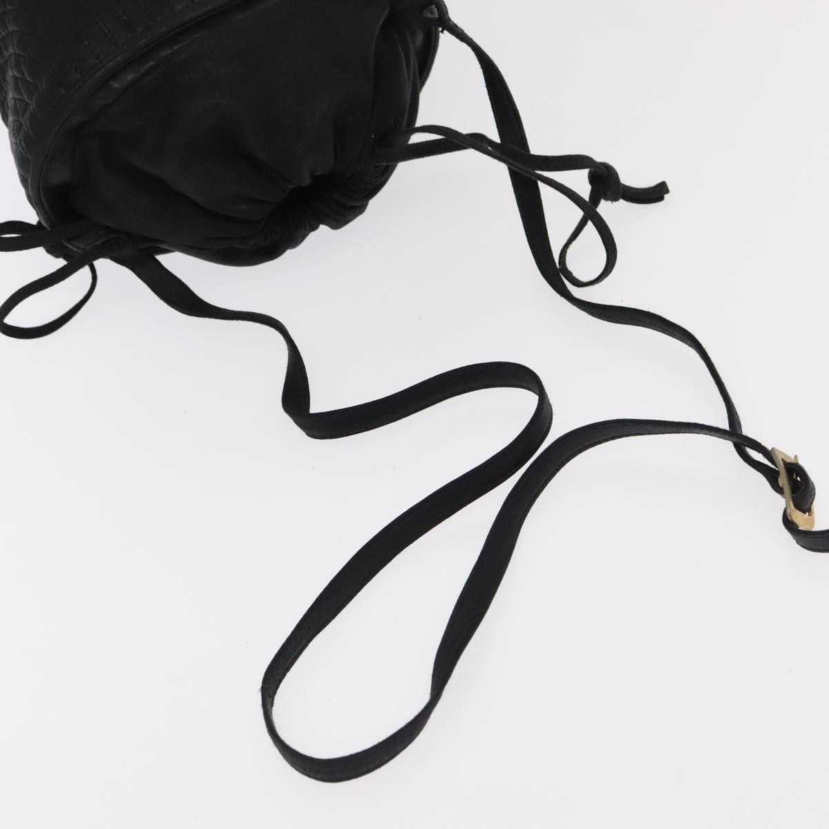 Bally Black Leather Shoulder Bag (Pre-Owned) Size ONE SIZE - 5 Thumbnail