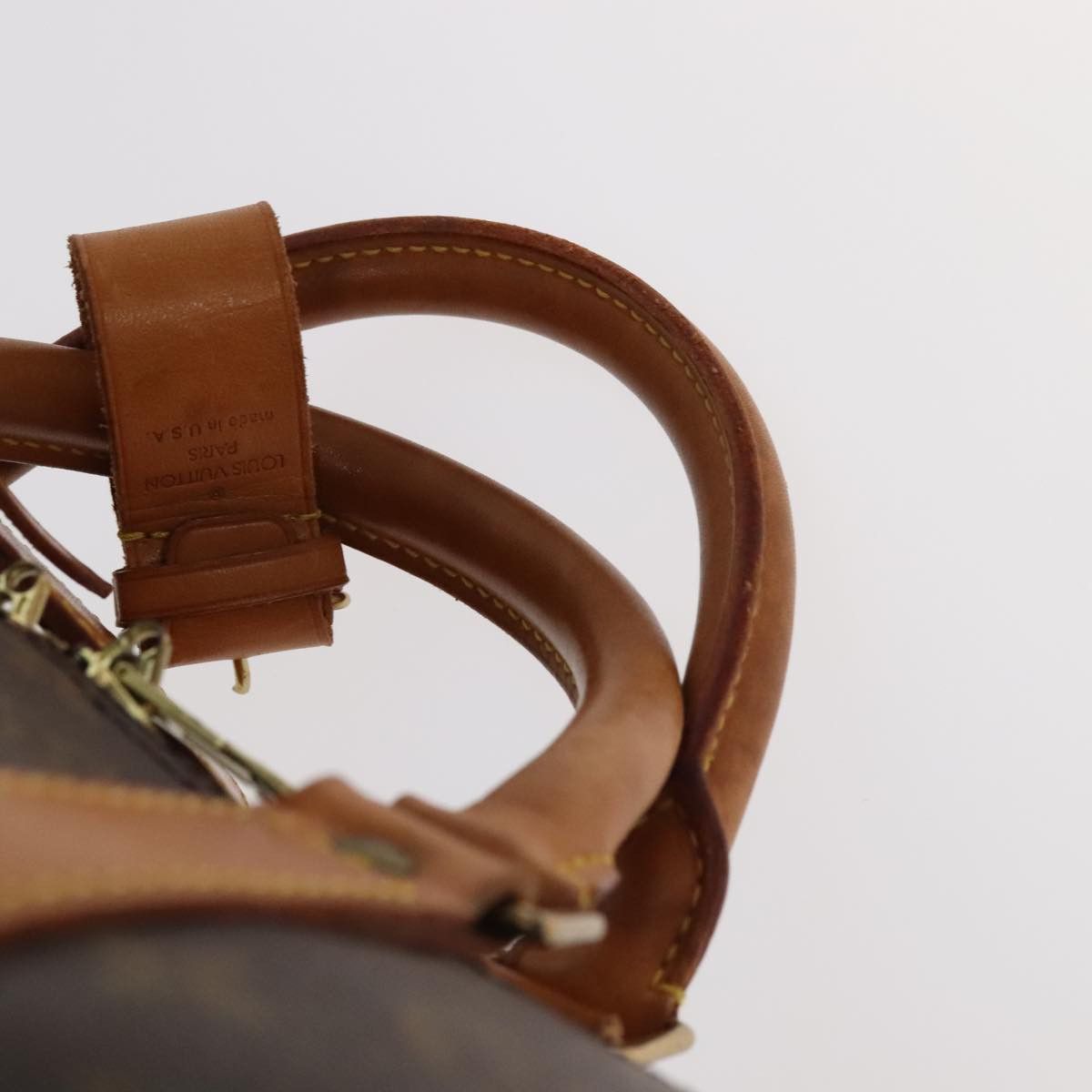 Louis Vuitton Keepall 60 Brown Canvas Travel Bag (Pre-Owned) Size ONE SIZE - 6 Thumbnail