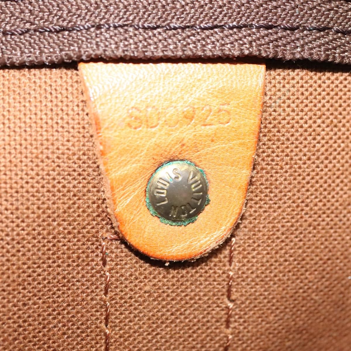 Louis Vuitton Keepall 60 Brown Canvas Travel Bag (Pre-Owned) Size ONE SIZE - 15 Thumbnail