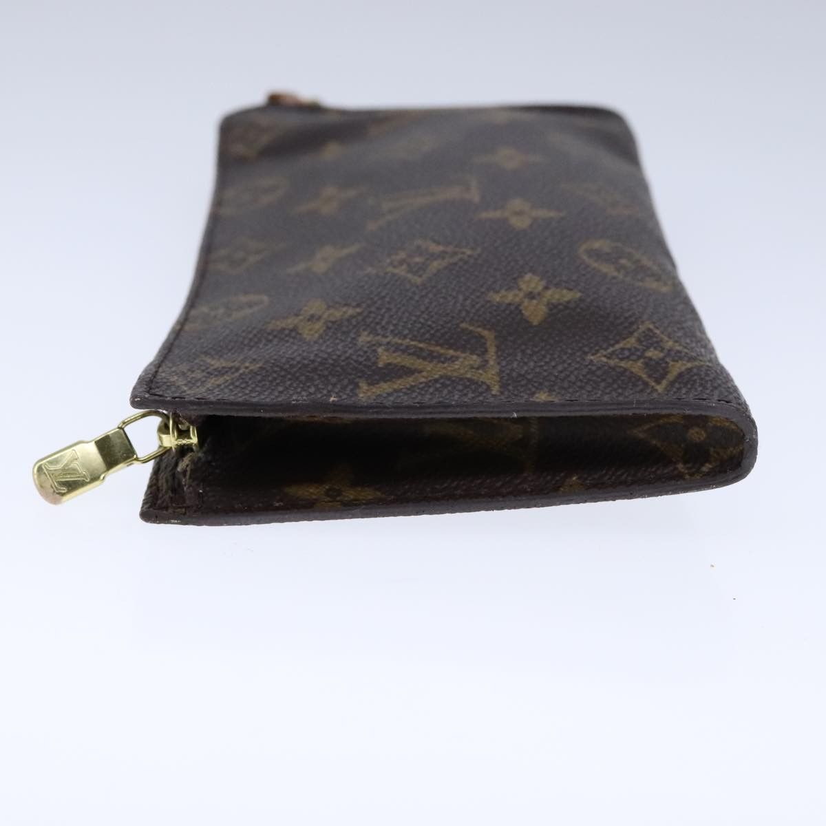 Louis Vuitton Pochette Brown Canvas Clutch Bag (Pre-Owned) Size ONE SIZE - 3 Thumbnail