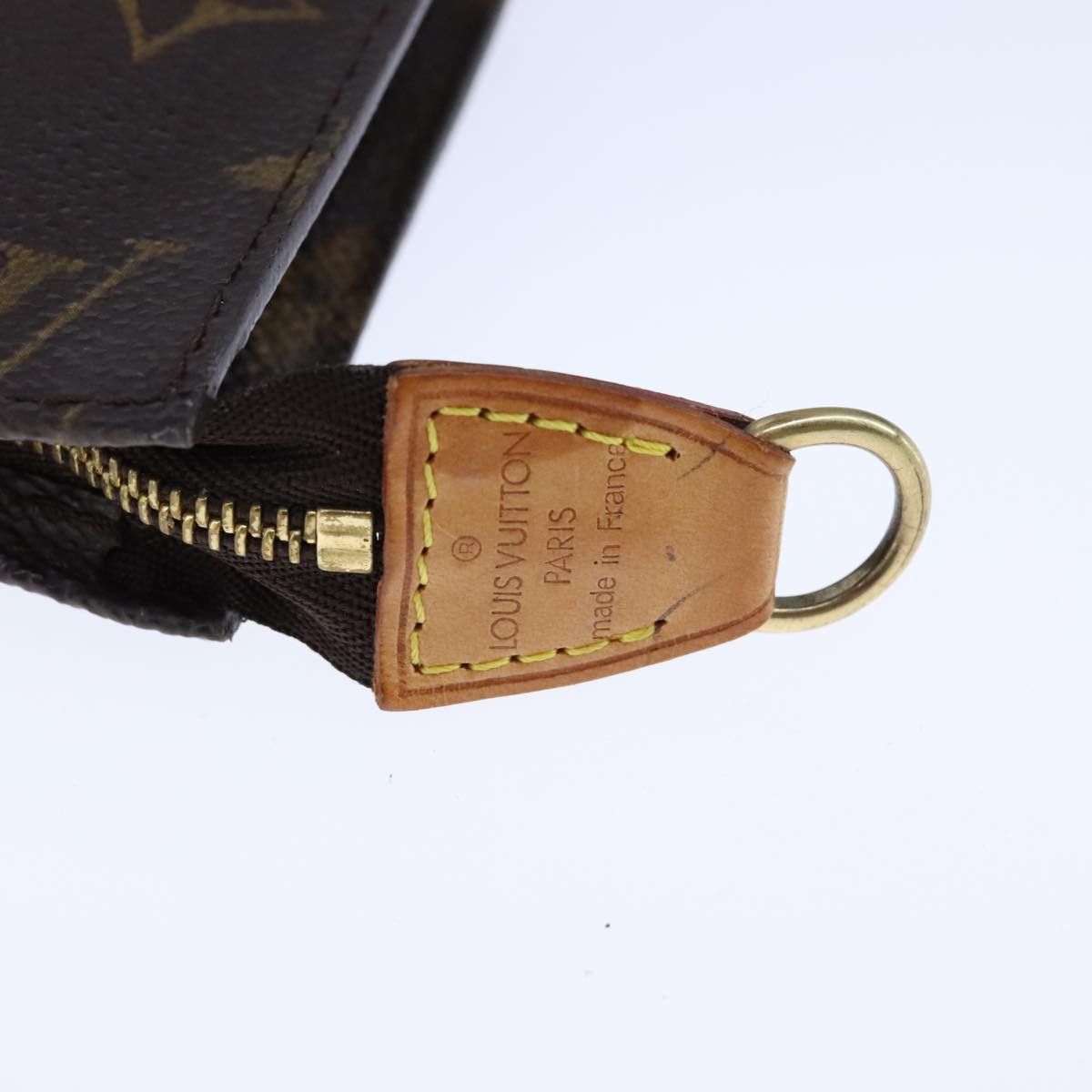 Louis Vuitton Pochette Brown Canvas Clutch Bag (Pre-Owned) Size ONE SIZE - 15 Thumbnail