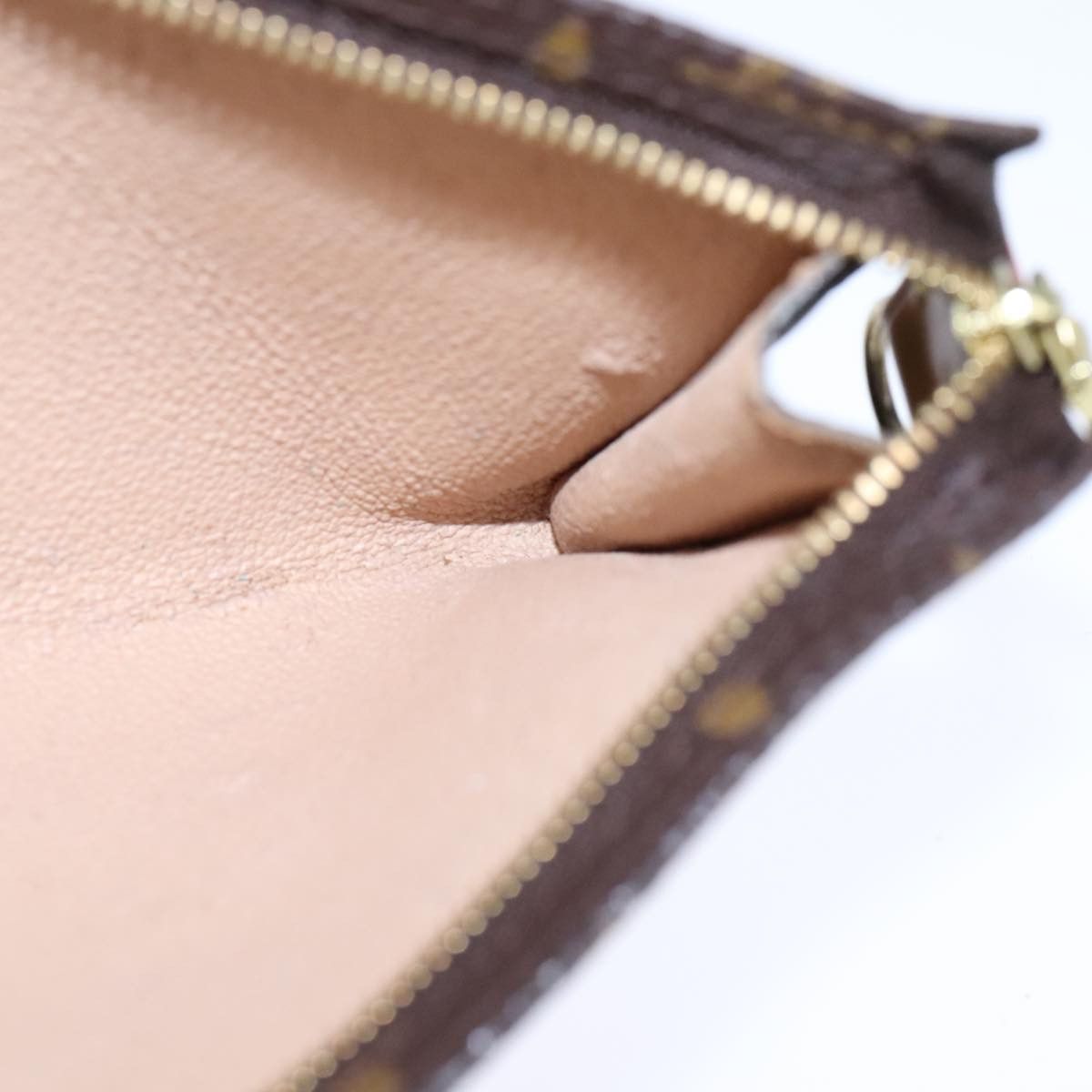 Louis Vuitton Pochette Brown Canvas Clutch Bag (Pre-Owned) Size ONE SIZE - 11 Thumbnail