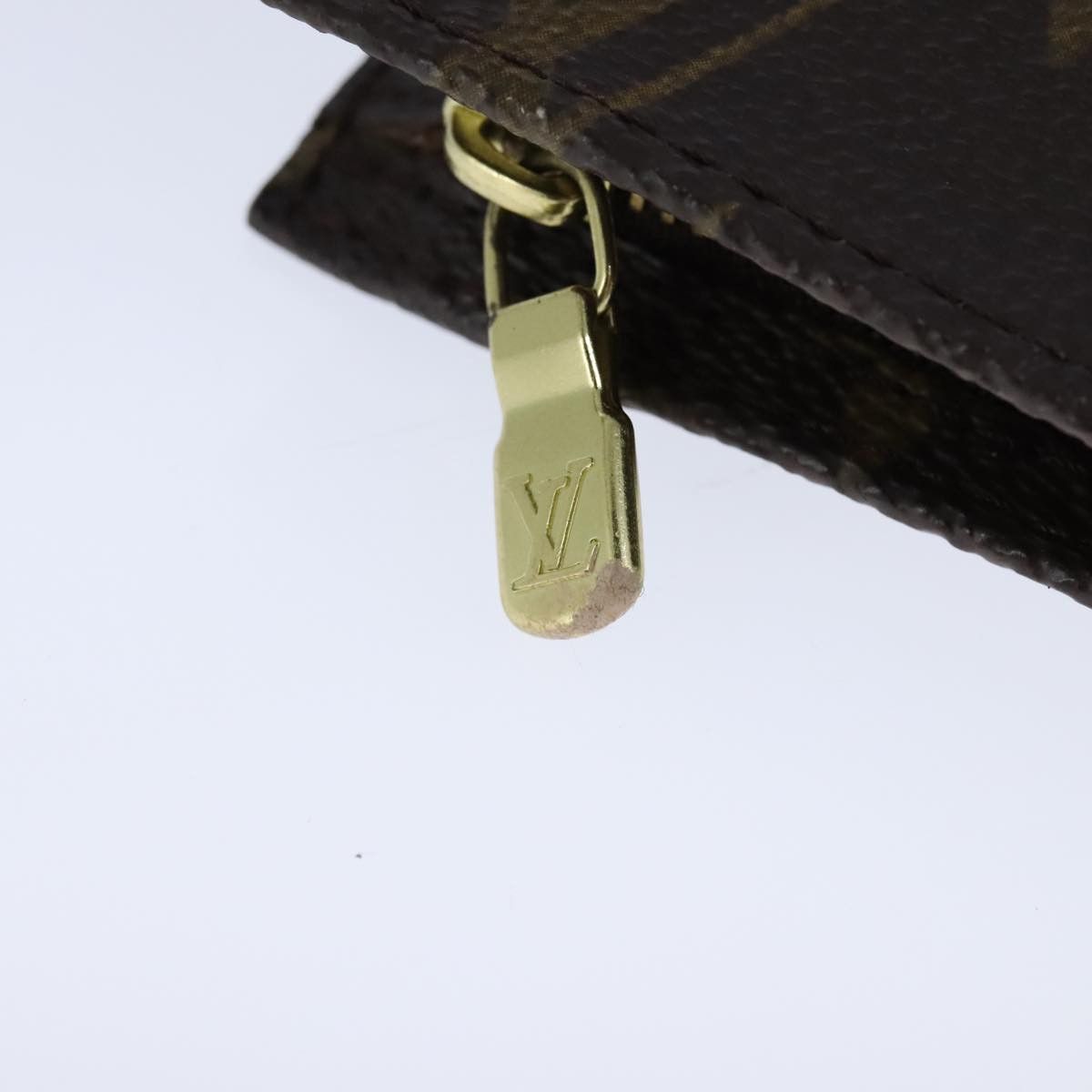 Louis Vuitton Pochette Brown Canvas Clutch Bag (Pre-Owned) Size ONE SIZE - 10 Thumbnail