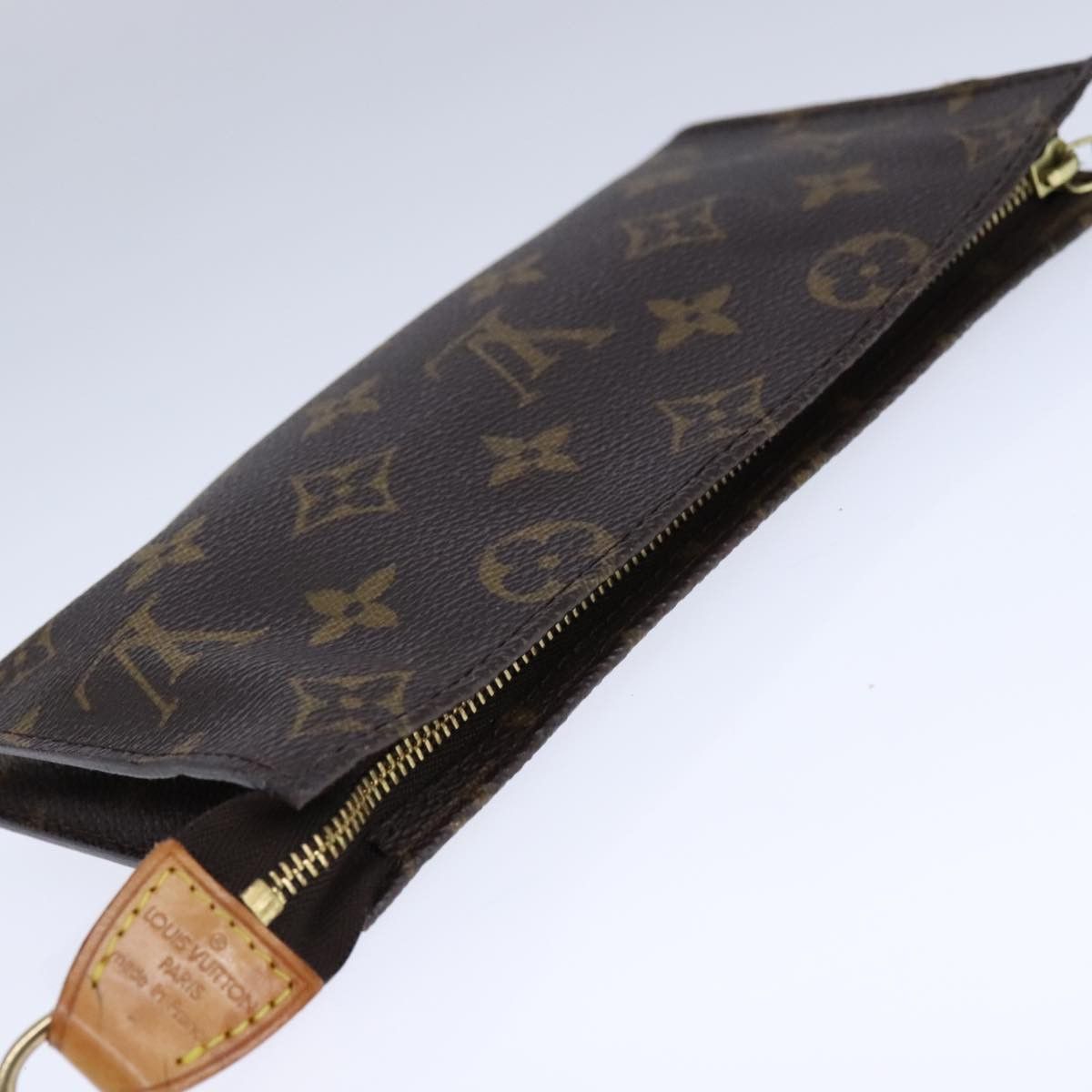 Louis Vuitton Pochette Brown Canvas Clutch Bag (Pre-Owned) Size ONE SIZE - 16 Thumbnail