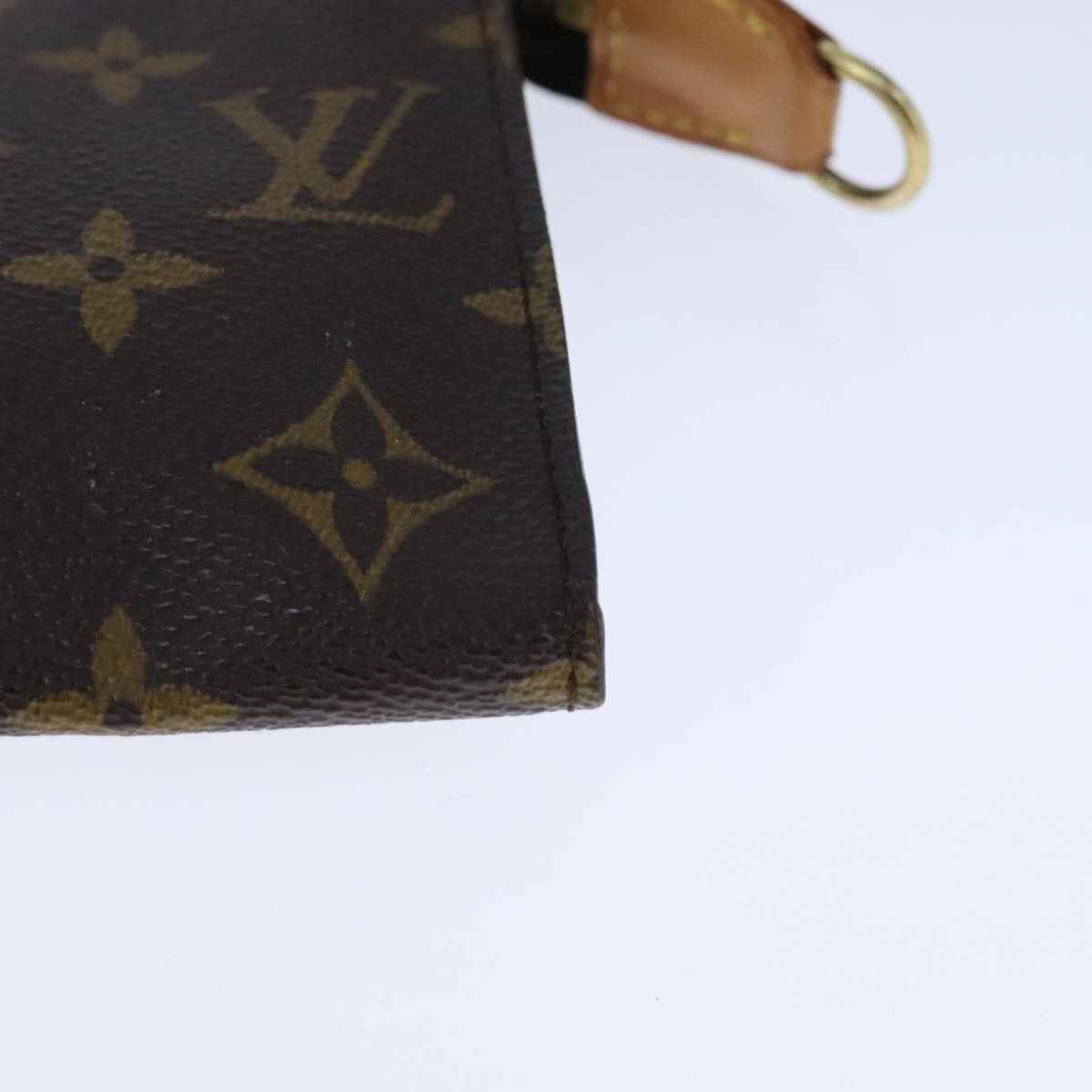 Louis Vuitton Pochette Brown Canvas Clutch Bag (Pre-Owned) Size ONE SIZE - 7 Thumbnail