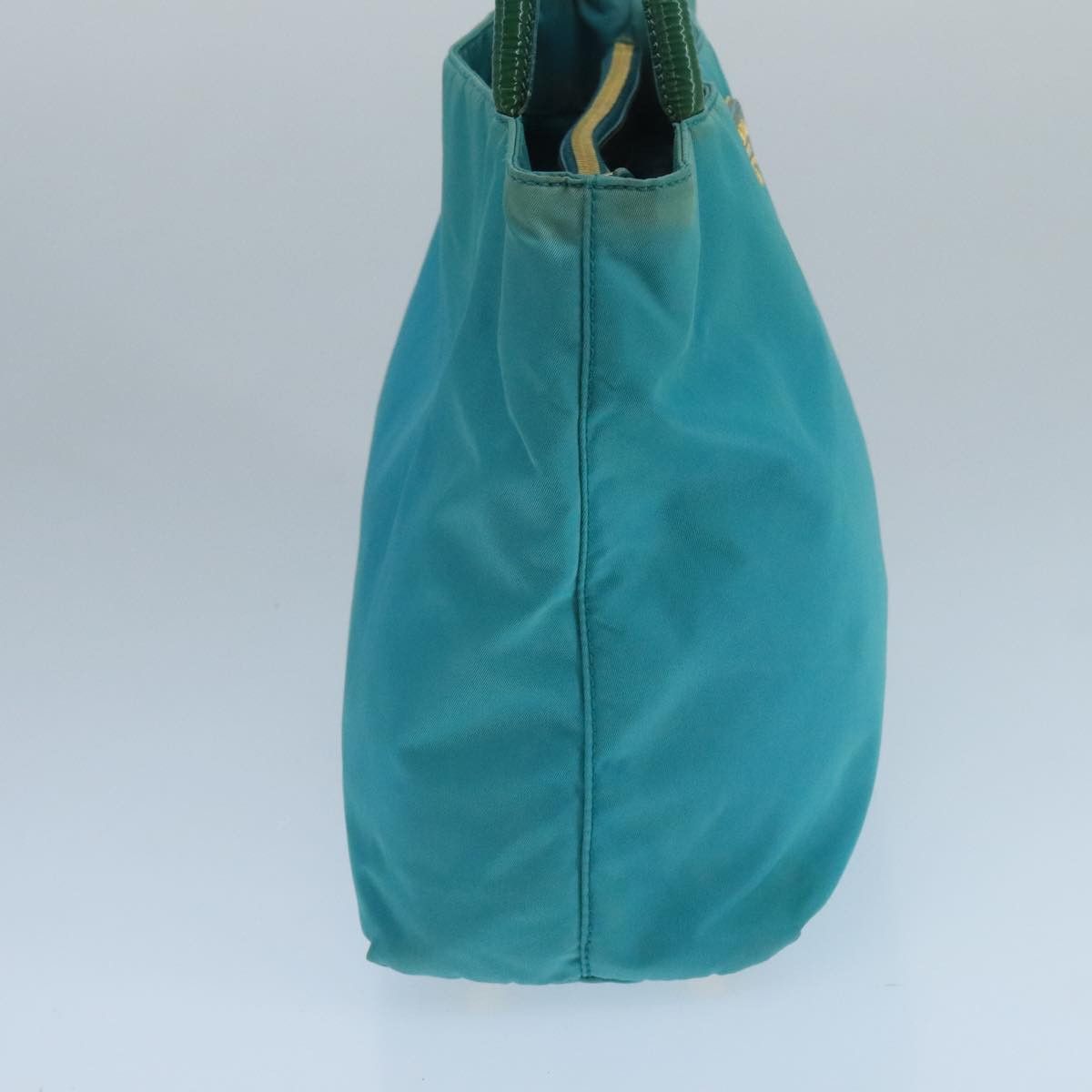 Prada Tessuto Blue Synthetic Tote Bag (Pre-Owned) Size ONE SIZE - 4 Thumbnail