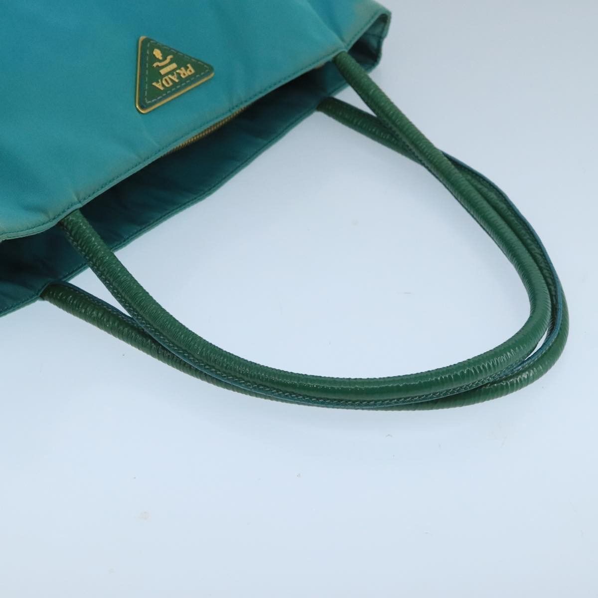 Prada Tessuto Blue Synthetic Tote Bag (Pre-Owned) Size ONE SIZE - 5 Thumbnail