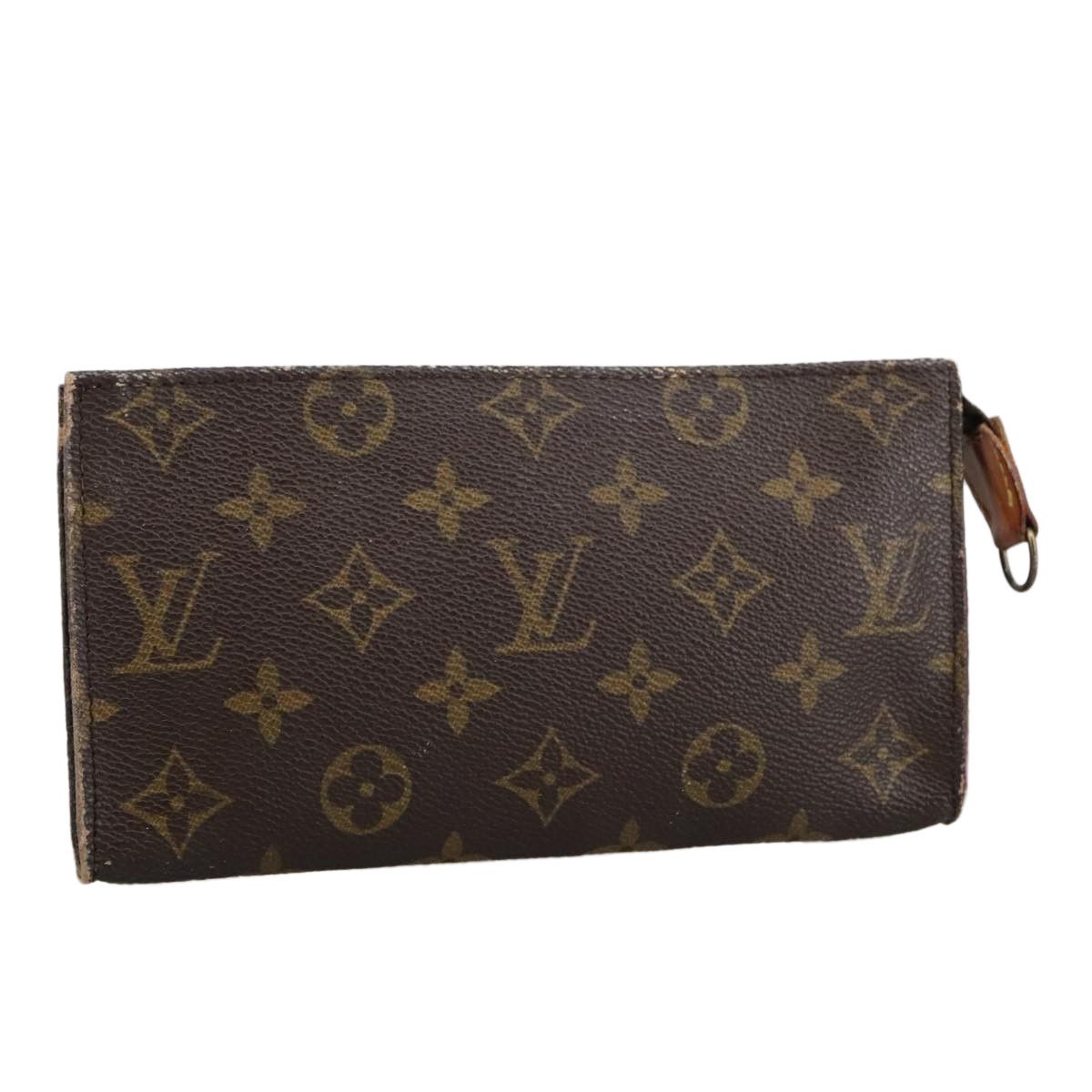 Louis Vuitton Pochette Brown Canvas Clutch Bag (Pre-Owned) Size ONE SIZE - 17 Thumbnail