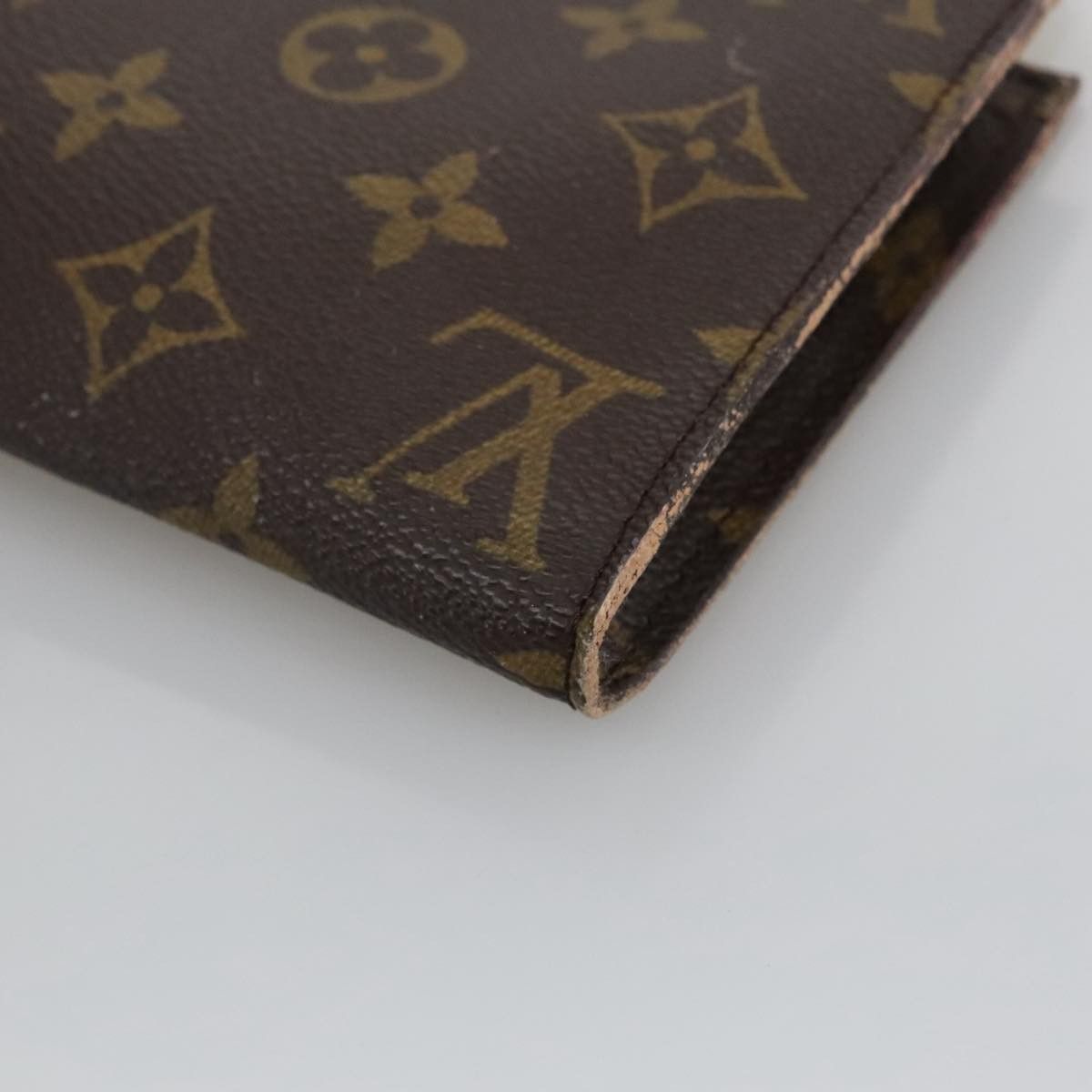 Louis Vuitton Pochette Brown Canvas Clutch Bag (Pre-Owned) Size ONE SIZE - 9 Thumbnail