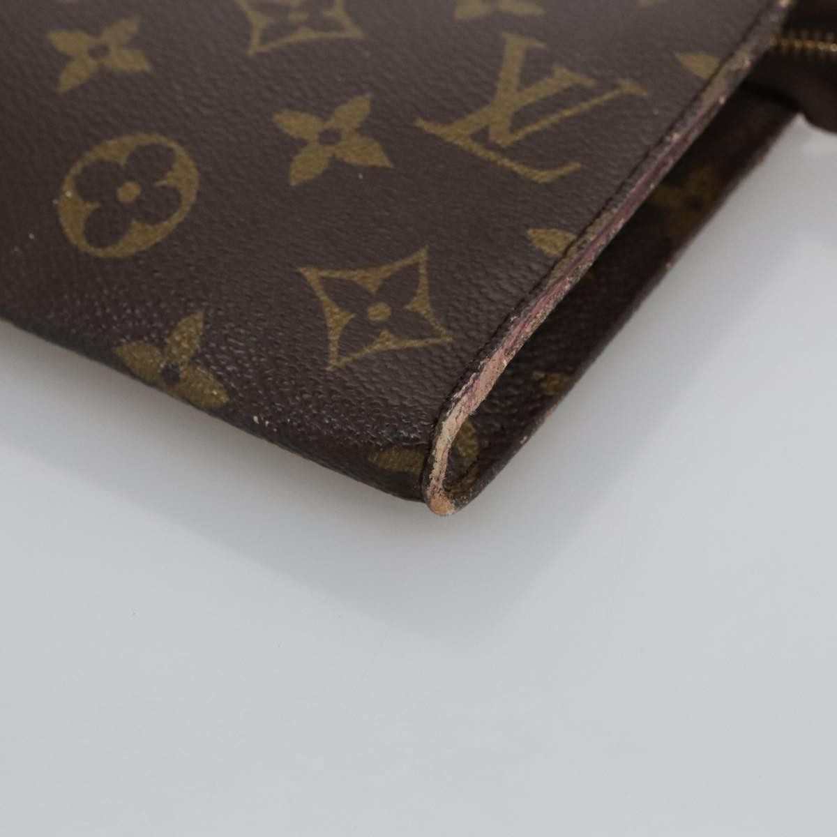 Louis Vuitton Pochette Brown Canvas Clutch Bag (Pre-Owned) Size ONE SIZE - 7 Thumbnail