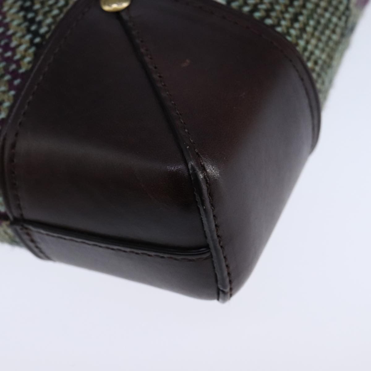 Burberry Multicolour Wool Shoulder Bag (Pre-Owned) Size ONE SIZE - 9 Thumbnail