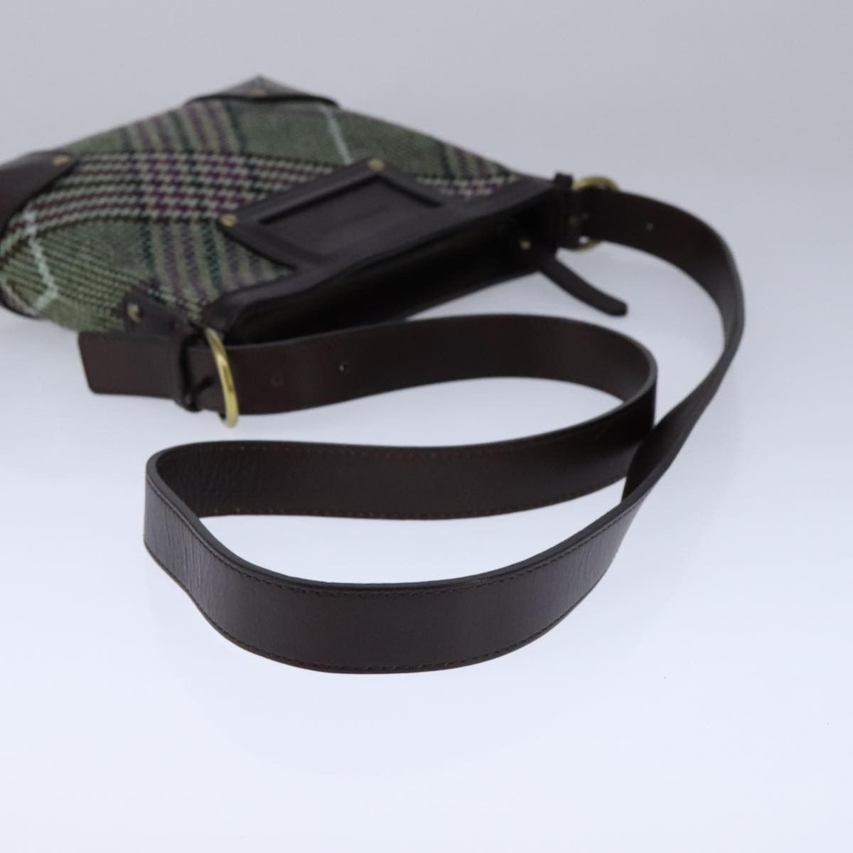 Burberry Multicolour Wool Shoulder Bag (Pre-Owned) Size ONE SIZE - 5 Thumbnail
