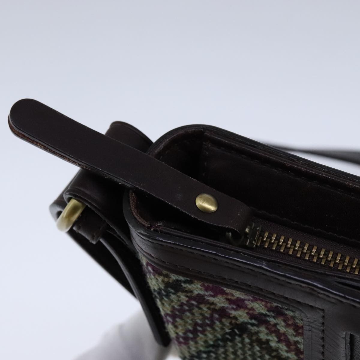 Burberry Multicolour Wool Shoulder Bag (Pre-Owned) Size ONE SIZE - 12 Thumbnail