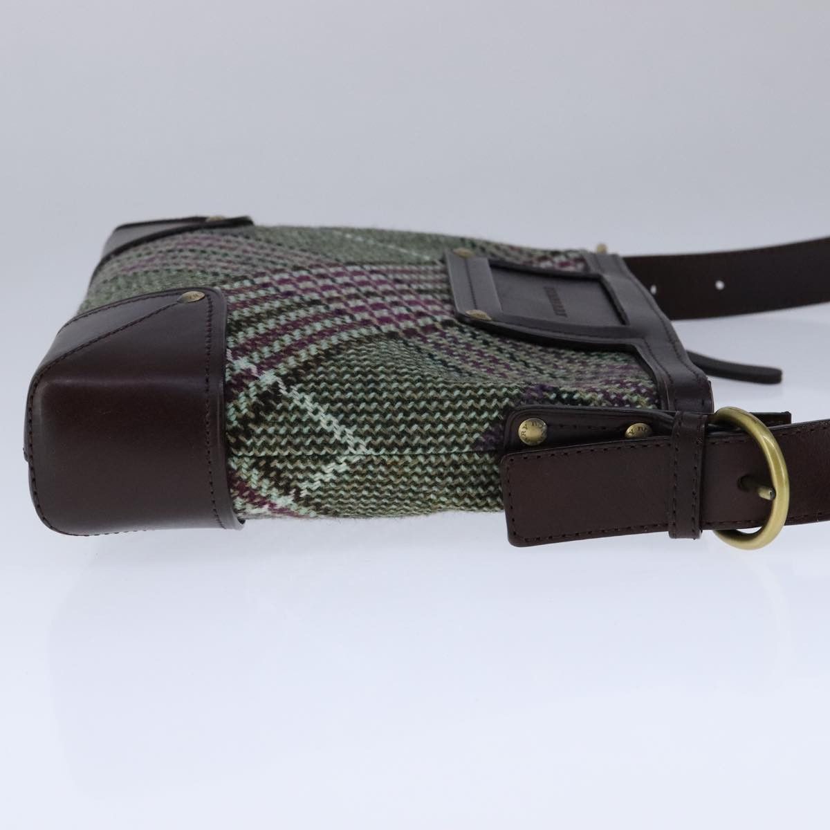 Burberry Multicolour Wool Shoulder Bag (Pre-Owned) Size ONE SIZE - 3 Thumbnail