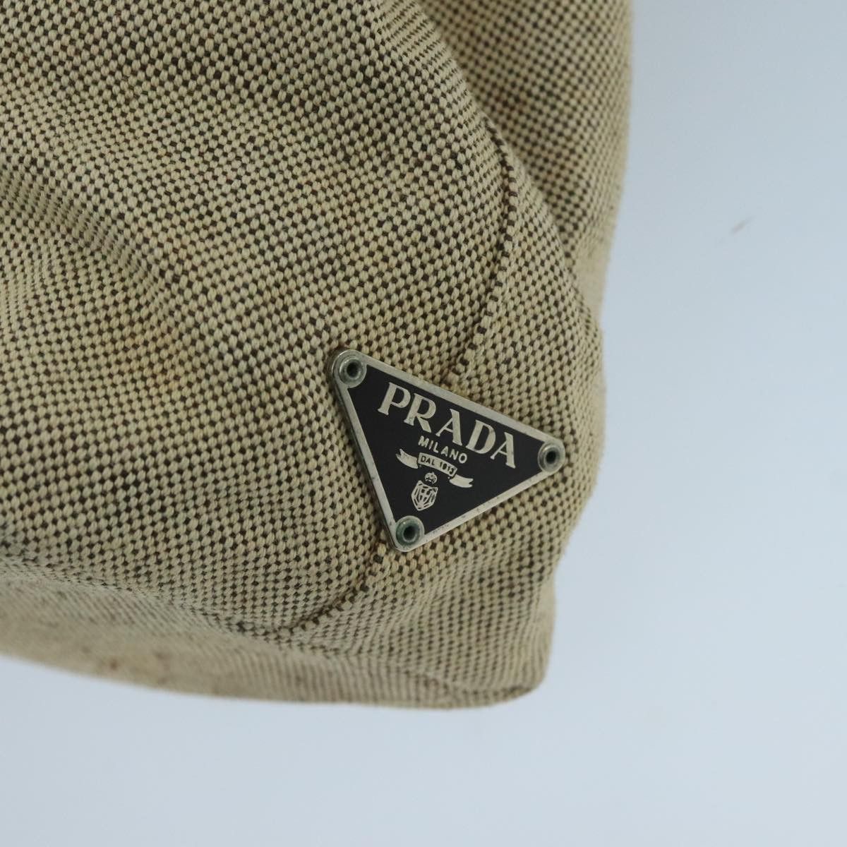 Prada Beige Canvas Tote Bag (Pre-Owned) Size ONE SIZE - 18 Thumbnail