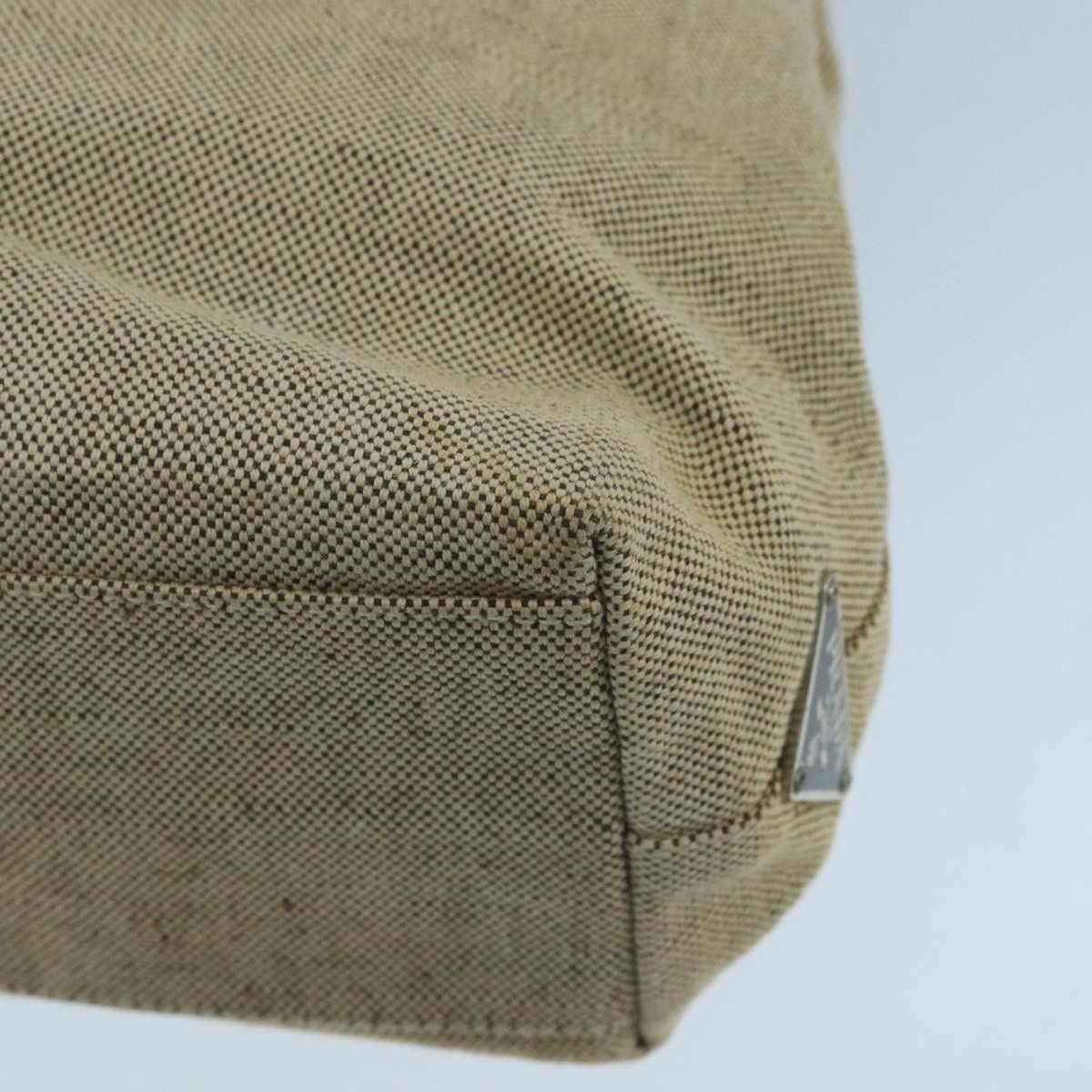 Prada Beige Canvas Tote Bag (Pre-Owned) Size ONE SIZE - 9 Thumbnail