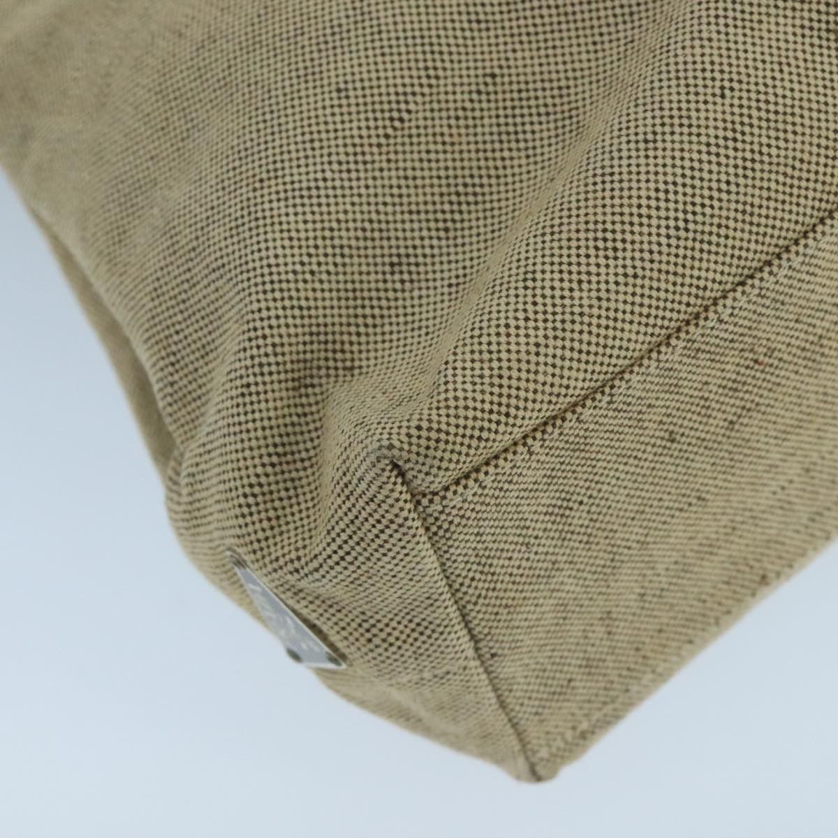 Prada Beige Canvas Tote Bag (Pre-Owned) Size ONE SIZE - 8 Thumbnail