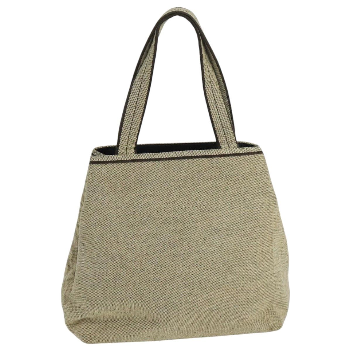 Prada Beige Canvas Tote Bag (Pre-Owned) Size ONE SIZE - 15 Thumbnail