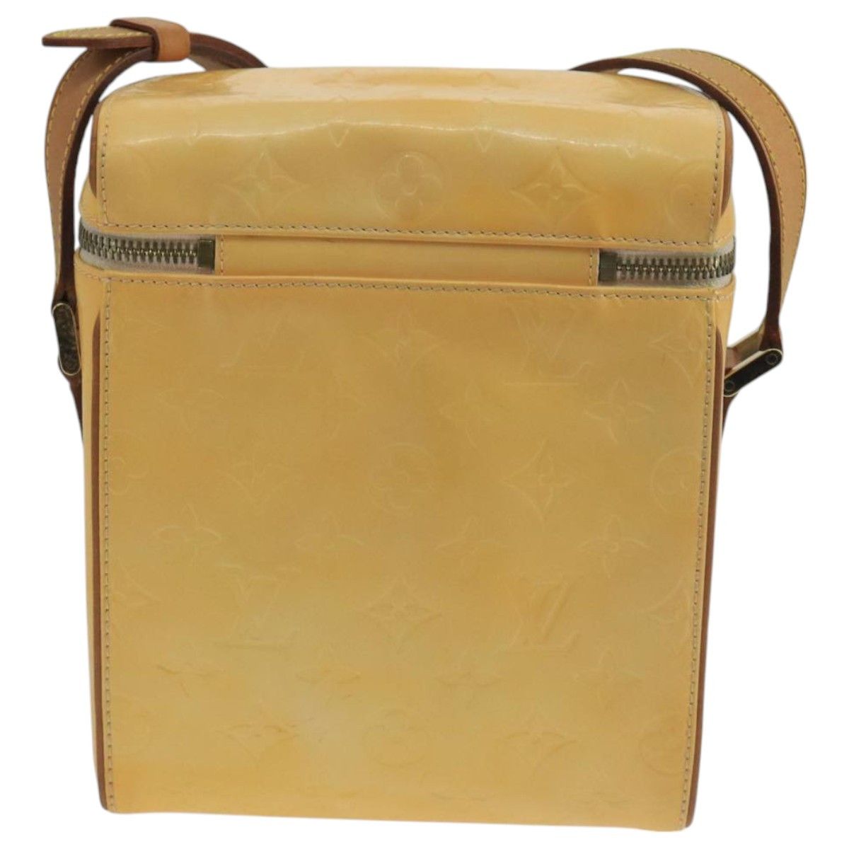 Louis Vuitton Sullivan Yellow Patent Leather Shoulder Bag (Pre-Owned) Size ONE SIZE - 2 Thumbnail