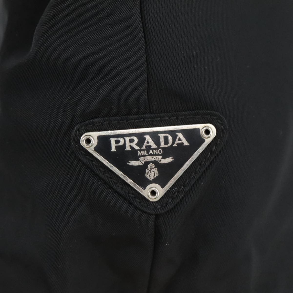 Prada Tessuto Black Synthetic Tote Bag (Pre-Owned) Size ONE SIZE - 19 Thumbnail