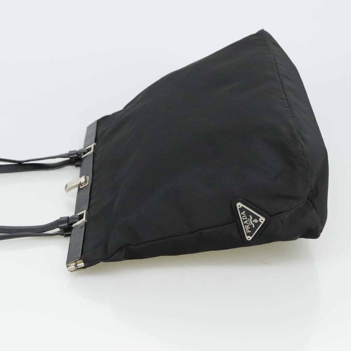 Prada Tessuto Black Synthetic Tote Bag (Pre-Owned) Size ONE SIZE - 4 Thumbnail
