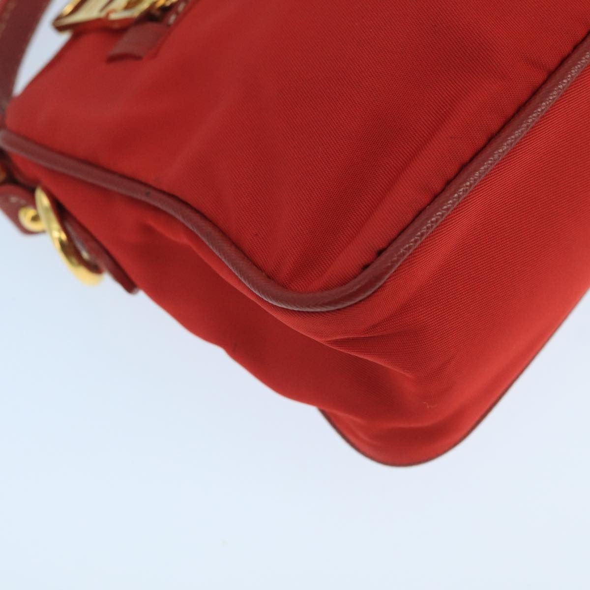 Prada Re-Nylon Red Synthetic Shoulder Bag (Pre-Owned) Size ONE SIZE - 10 Thumbnail