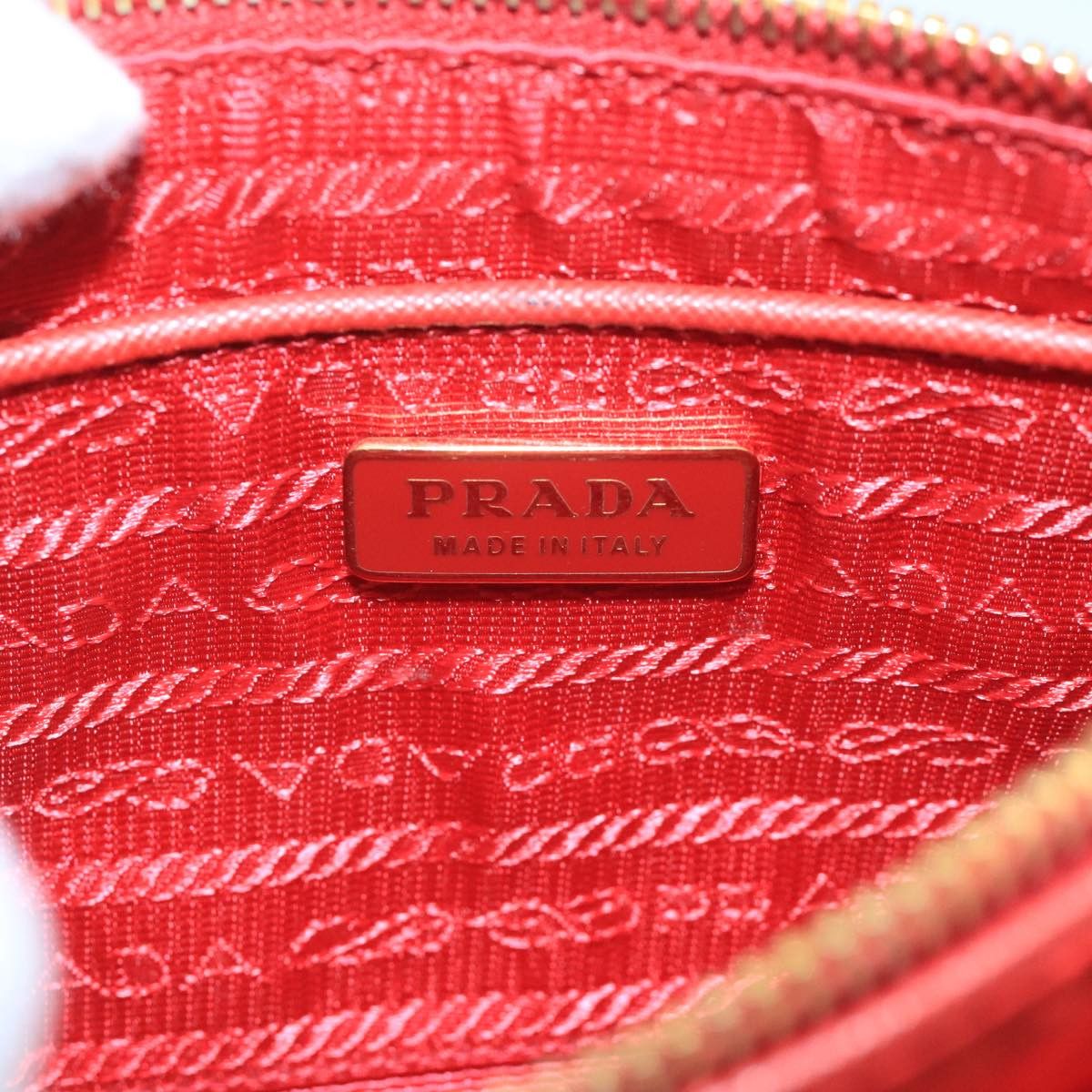 Prada Re-Nylon Red Synthetic Shoulder Bag (Pre-Owned) Size ONE SIZE - 15 Thumbnail