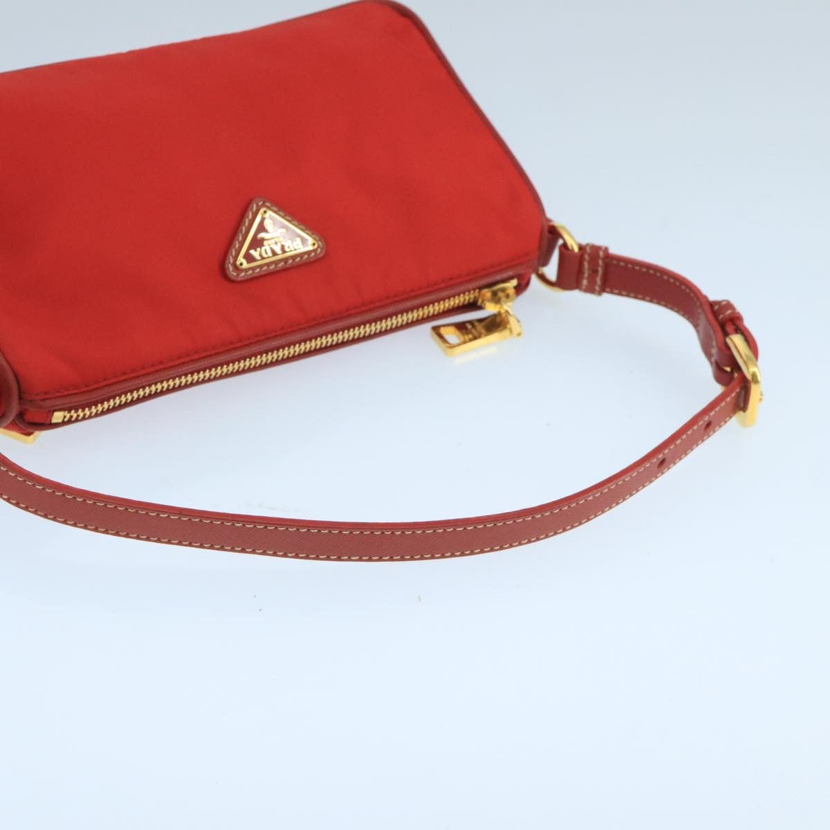 Prada Re-Nylon Red Synthetic Shoulder Bag (Pre-Owned) Size ONE SIZE - 5 Thumbnail