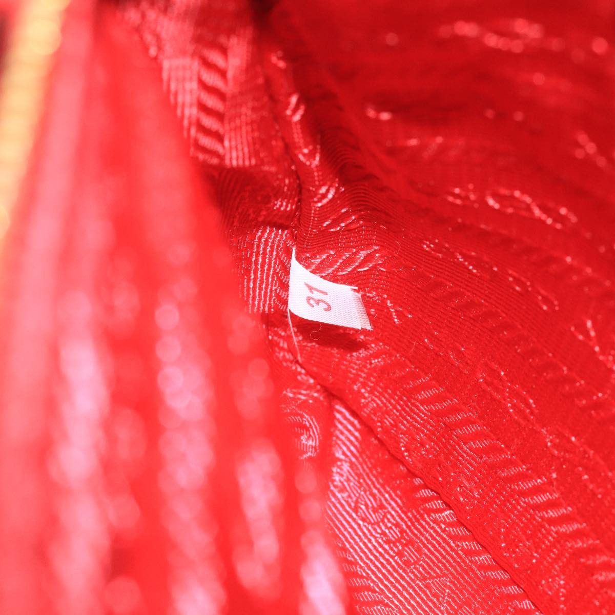 Prada Re-Nylon Red Synthetic Shoulder Bag (Pre-Owned) Size ONE SIZE - 14 Thumbnail