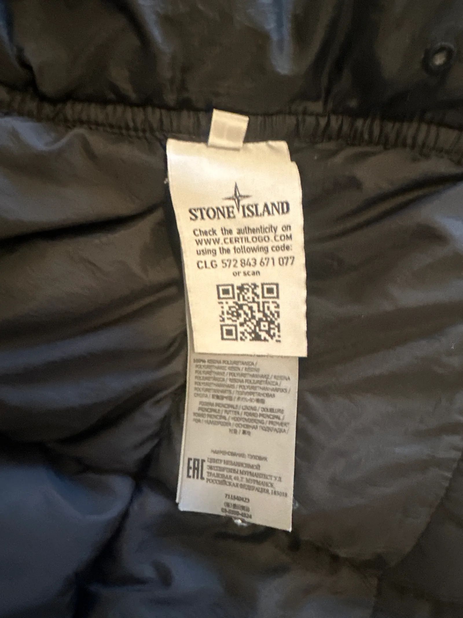Stone Island Stone Island CRINKLE REPS NY DOWN Down Jacket Size US L / EU 52-54 / 3 - 3 Thumbnail