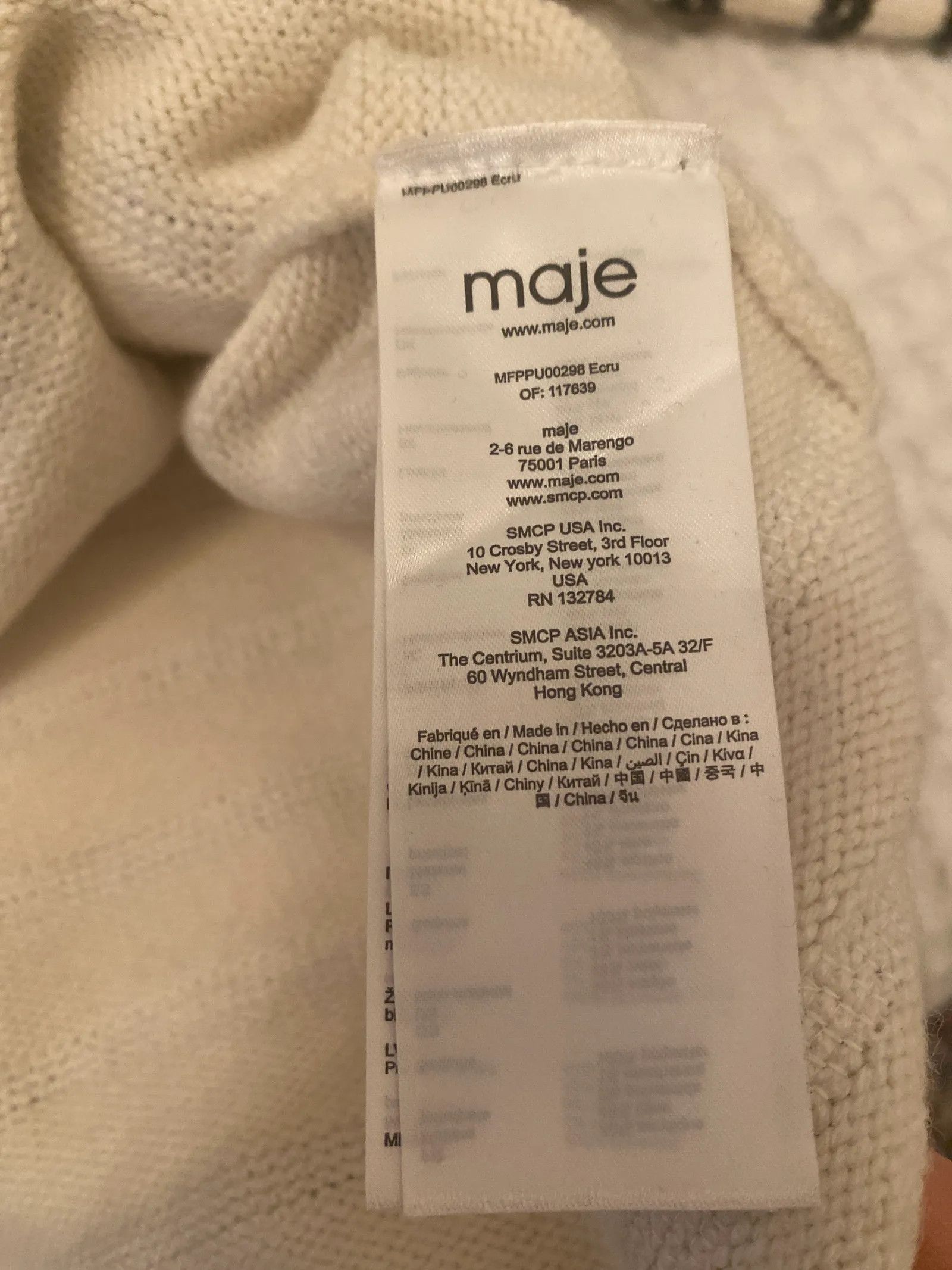 Maje Maje NWT Maje Mystrip Sequned Sweater Size S / US 4 / IT 40 - 4 Thumbnail
