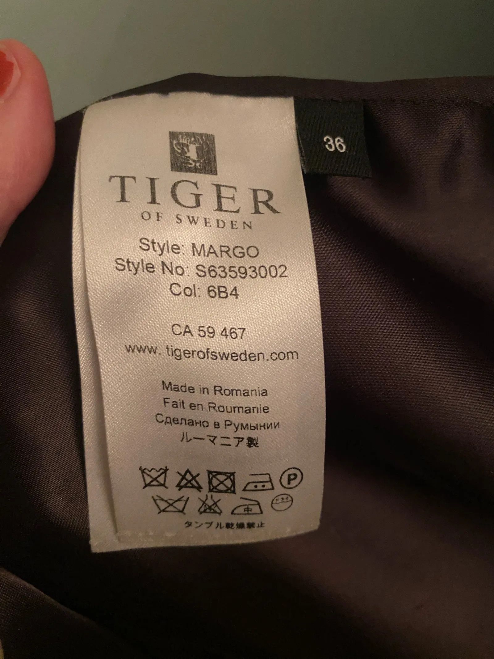 Tiger of Sweden Tiger of Sweden MARGO Coat Size XS / US 0-2 / IT 36-38 - 2 Thumbnail