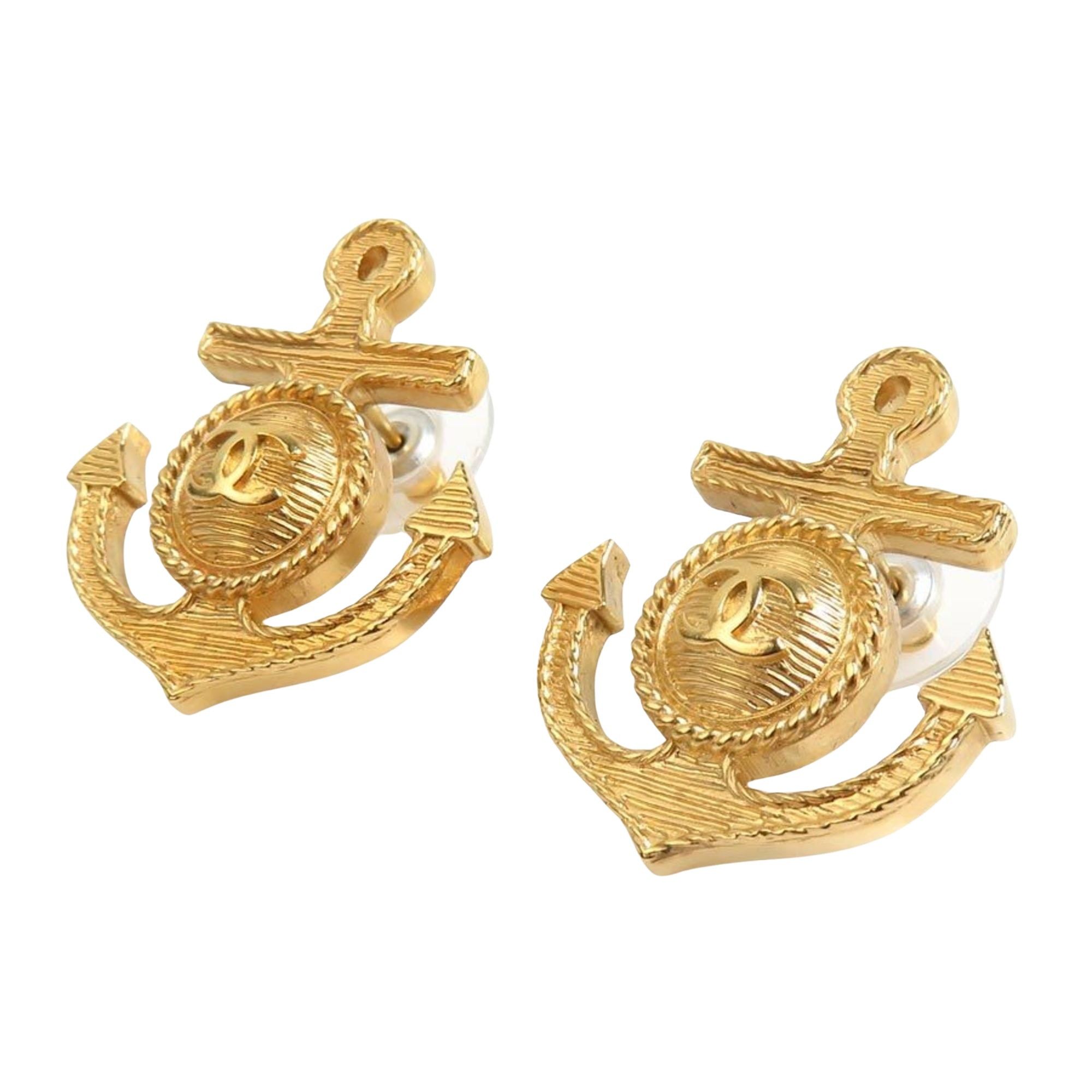 Chanel Chanel Coco Mark earring Size ONE SIZE - 2 Thumbnail