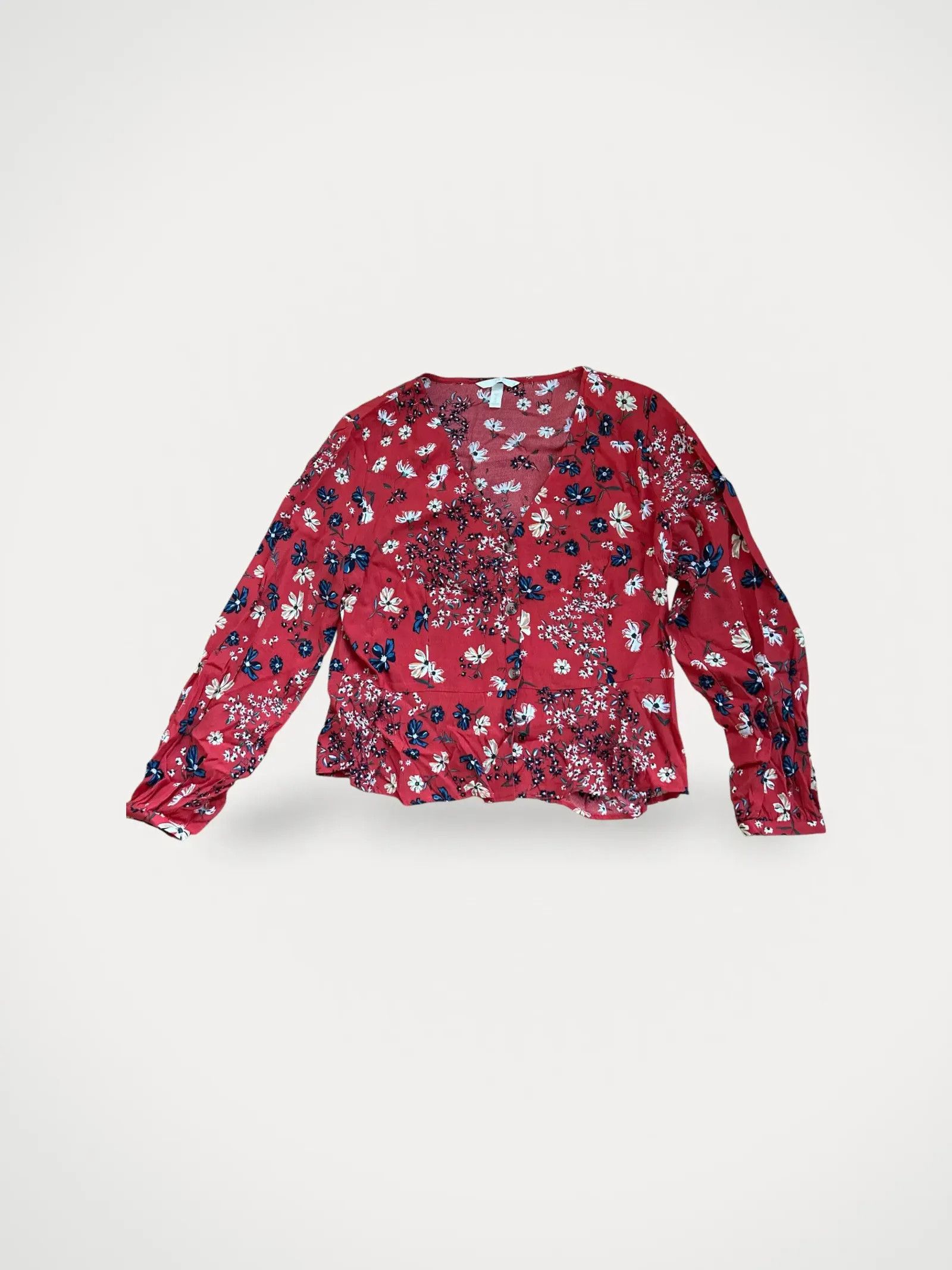 H&M H&M Blouse Size L / US 10 / IT 46 - 2 Thumbnail