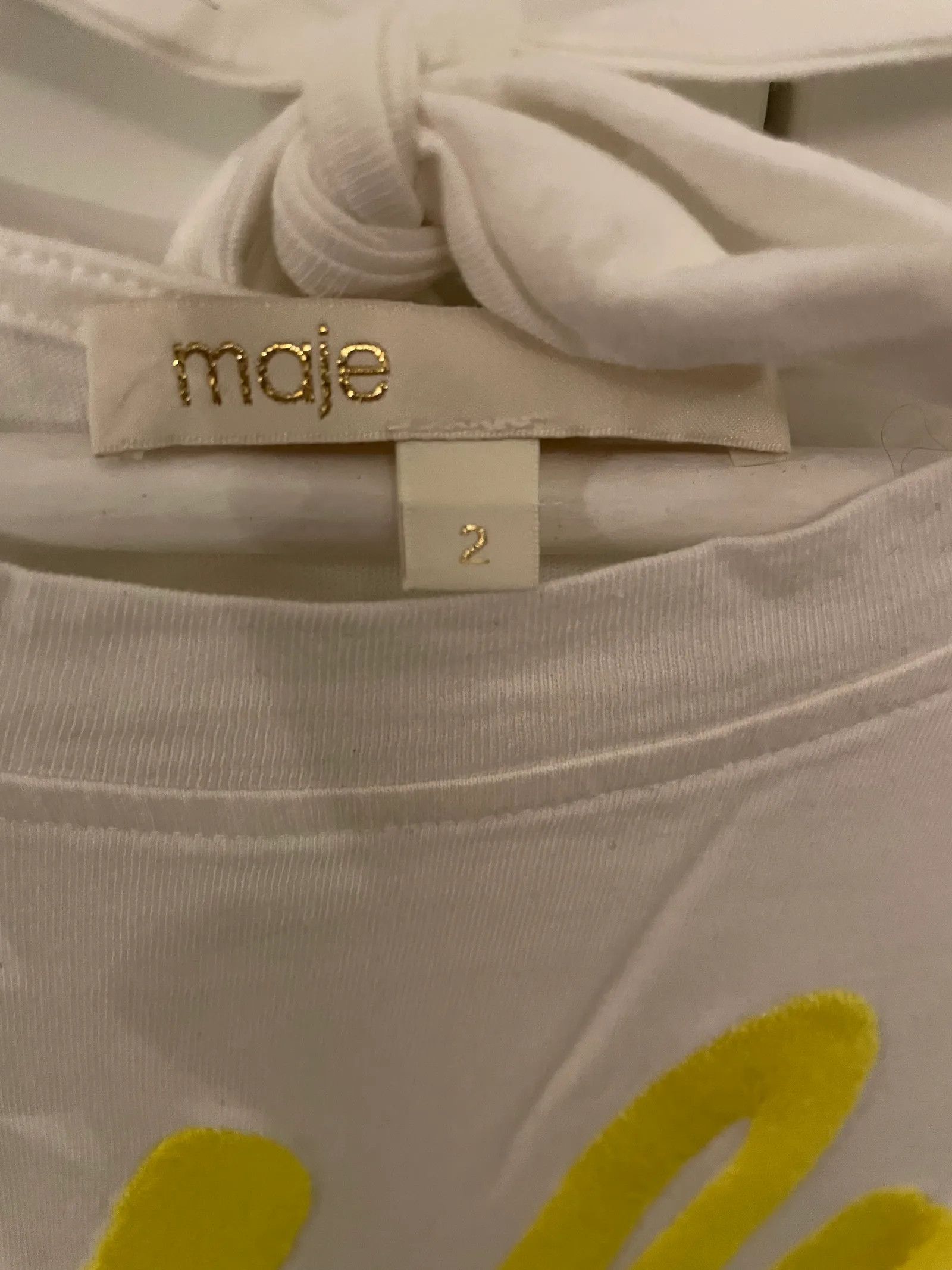 Maje Maje undefined Short Sleeve T-shirt Size M / US 6-8 / IT 42-44 - 4 Thumbnail