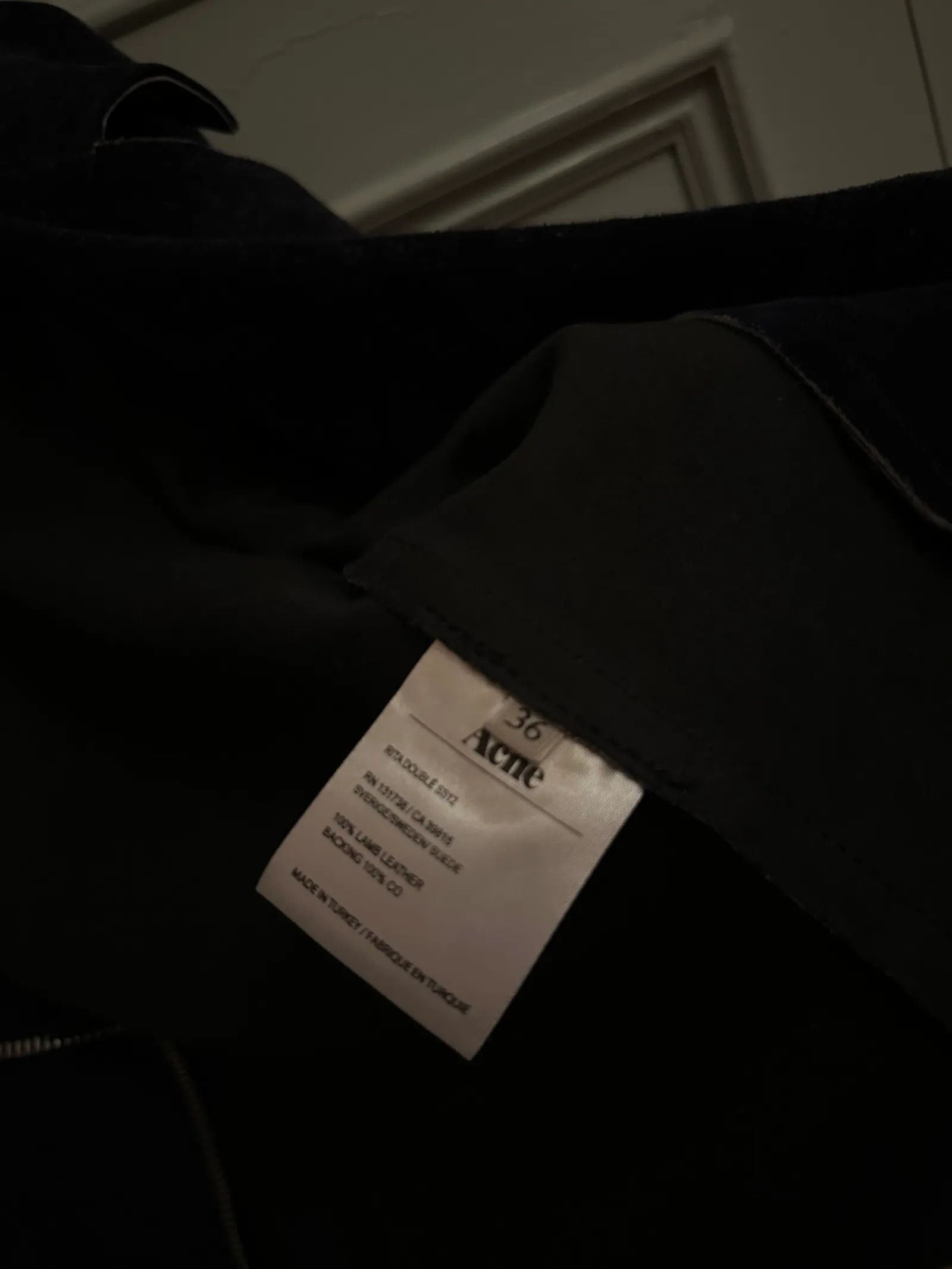 Acne Studios Acne Studios Rita Doublé SS12 Leather Jacket Size XS / US 0-2 / IT 36-38 - 3 Thumbnail