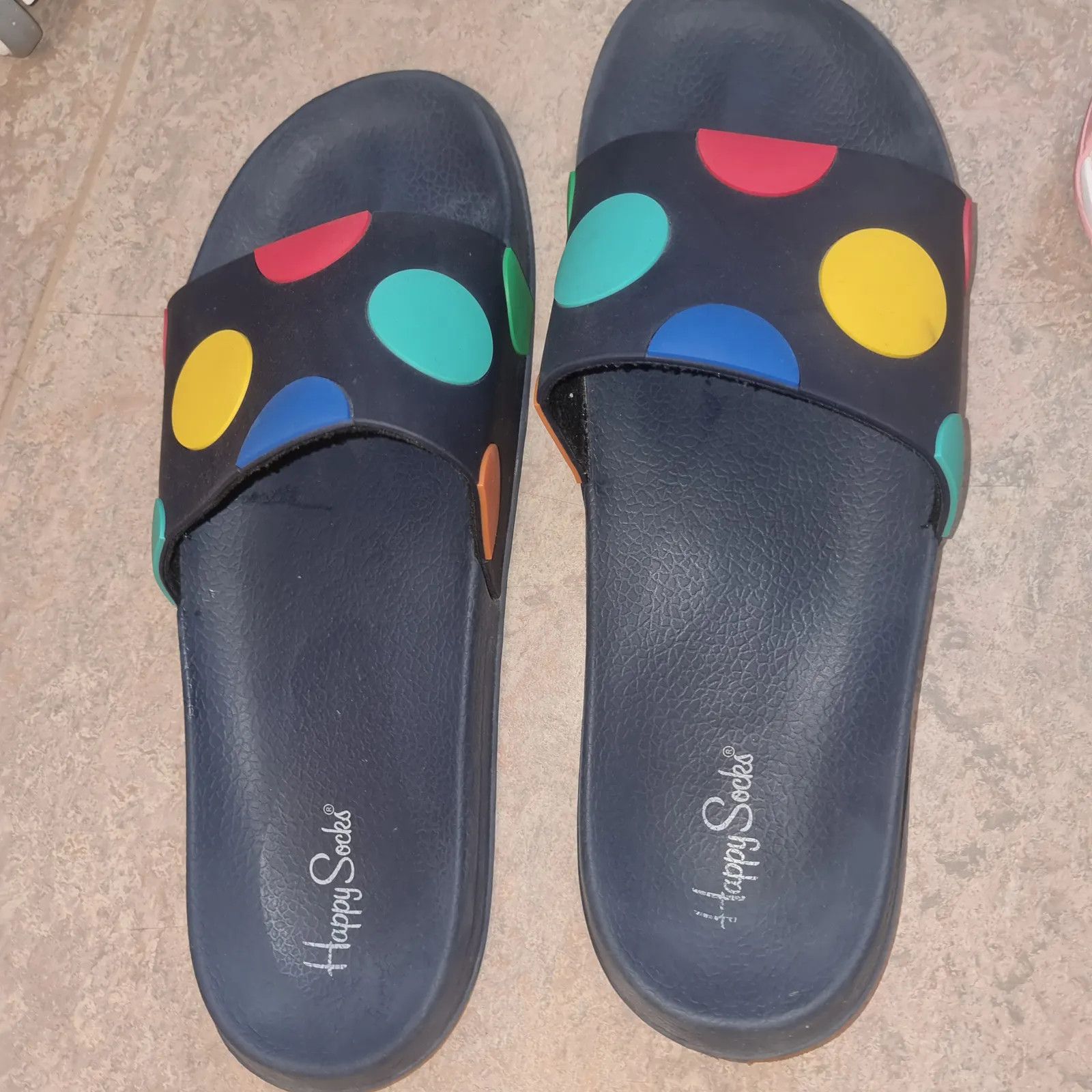 Happy Socks Happy Socks Flip-flops Size US 12 / EU 45 - 2 Thumbnail