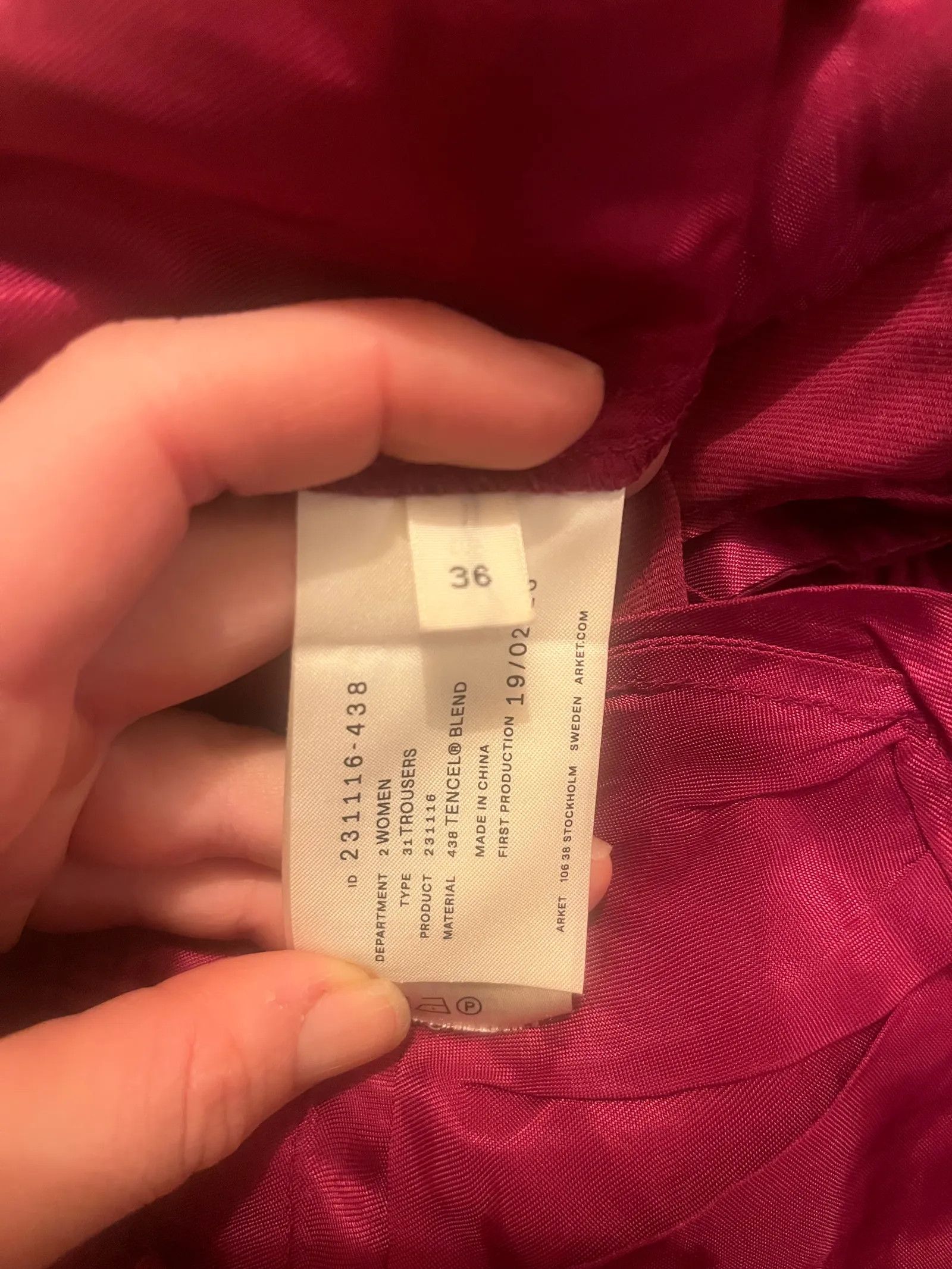 Arket Arket Fluid cargo trouser Pants Size 26" / US 2 / IT 38 - 4 Thumbnail