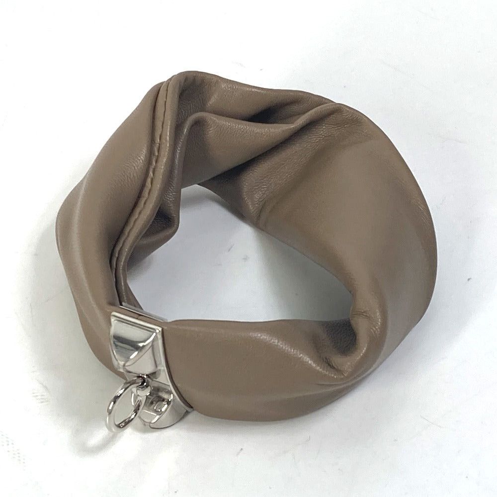 Hermes Hermes Accessories Medor Torsado Petit Ash H Bracelet Leather Women Size ONE SIZE - 8 Thumbnail
