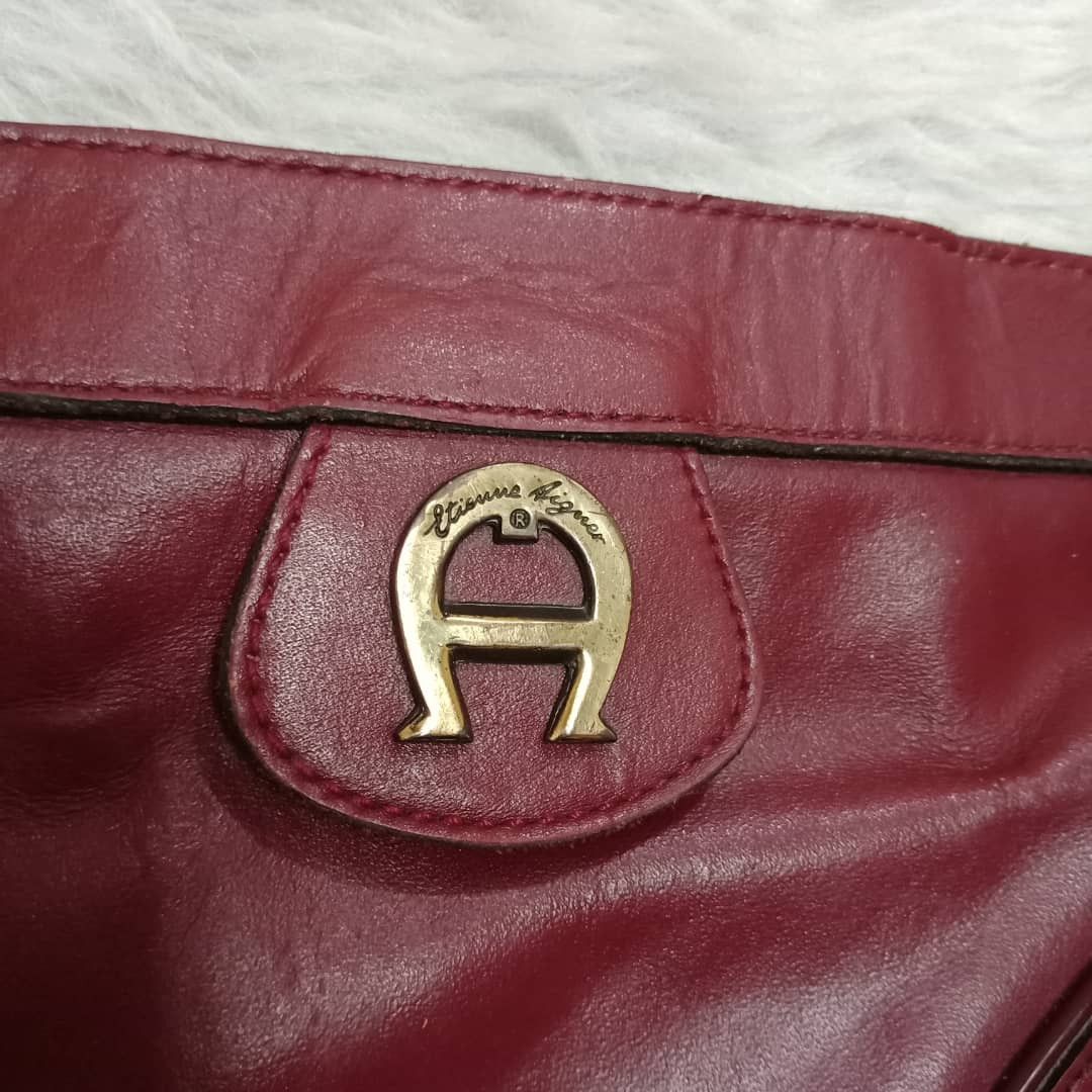 Etienne Aigner VINTAGE ETIENNE AIGNER LEATHER BAG Size ONE SIZE - 6 Thumbnail