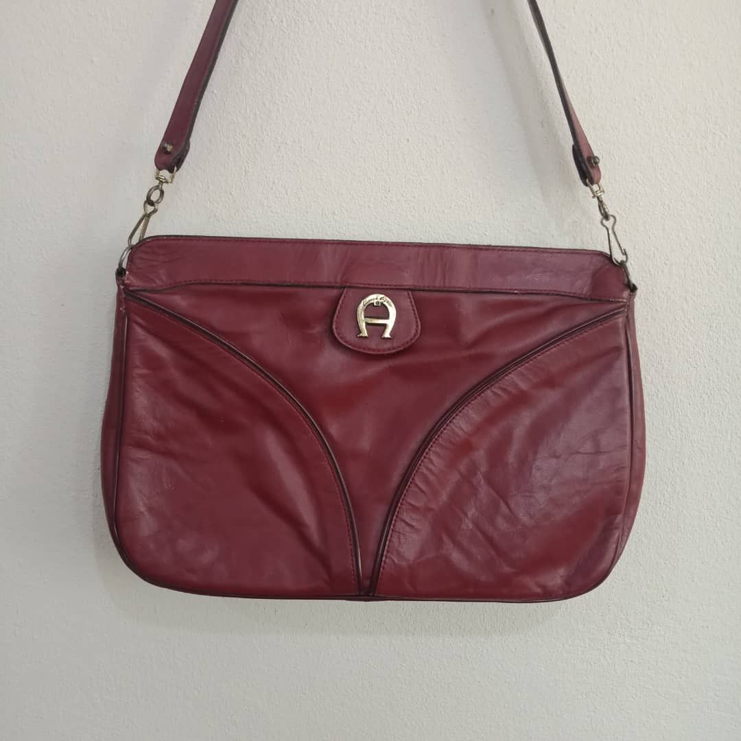 Etienne Aigner VINTAGE ETIENNE AIGNER LEATHER BAG Size ONE SIZE - 1 Thumbnail