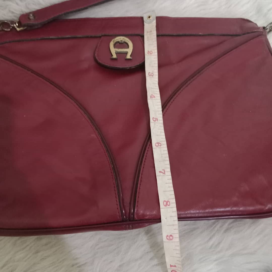 Etienne Aigner VINTAGE ETIENNE AIGNER LEATHER BAG Size ONE SIZE - 7 Thumbnail