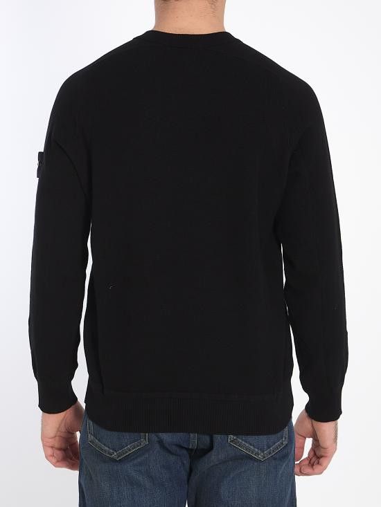 Stone Island STONE ISLAND Men Sweater K1S155100036 BLACK Size US XL / EU 56 / 4 - 4 Thumbnail