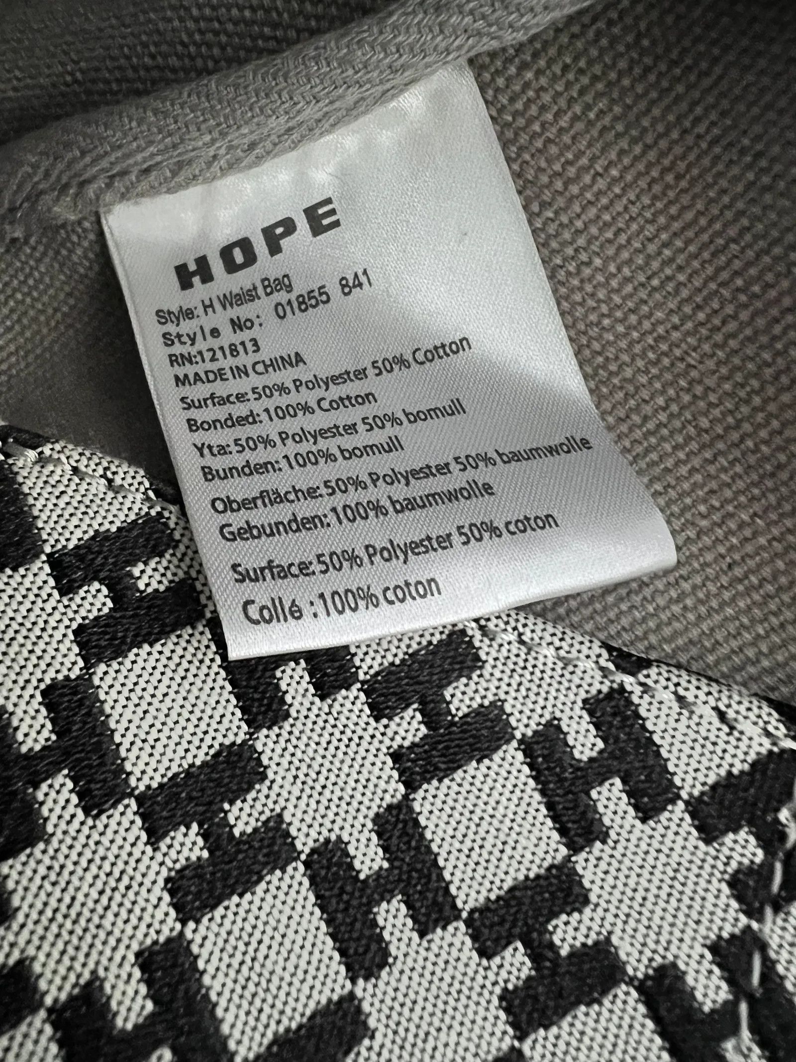 Hope Hope Hope Waist bag Crossbody Bag Size ONE SIZE - 4 Thumbnail